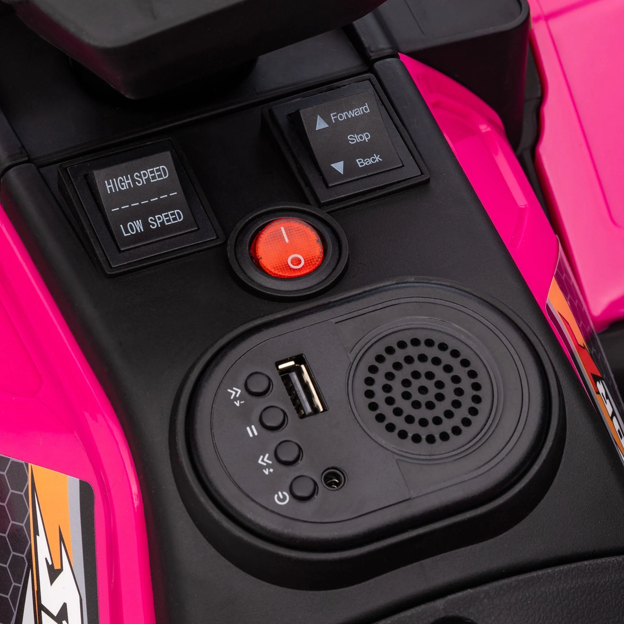 12V Kids Quad Bike with Forward Reverse Functions - Image 9