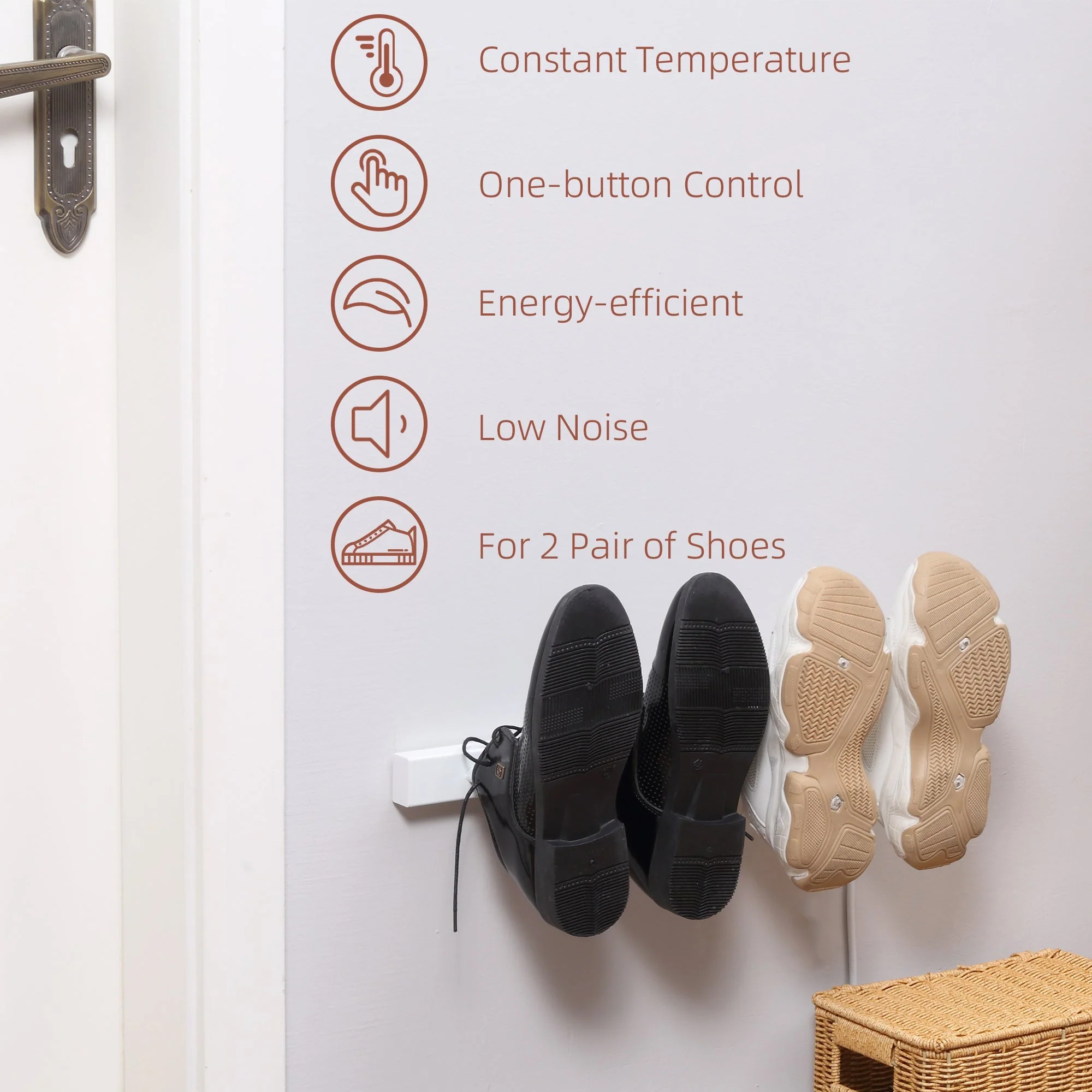 2 Pairs Electric Shoe Dryer - Image 4