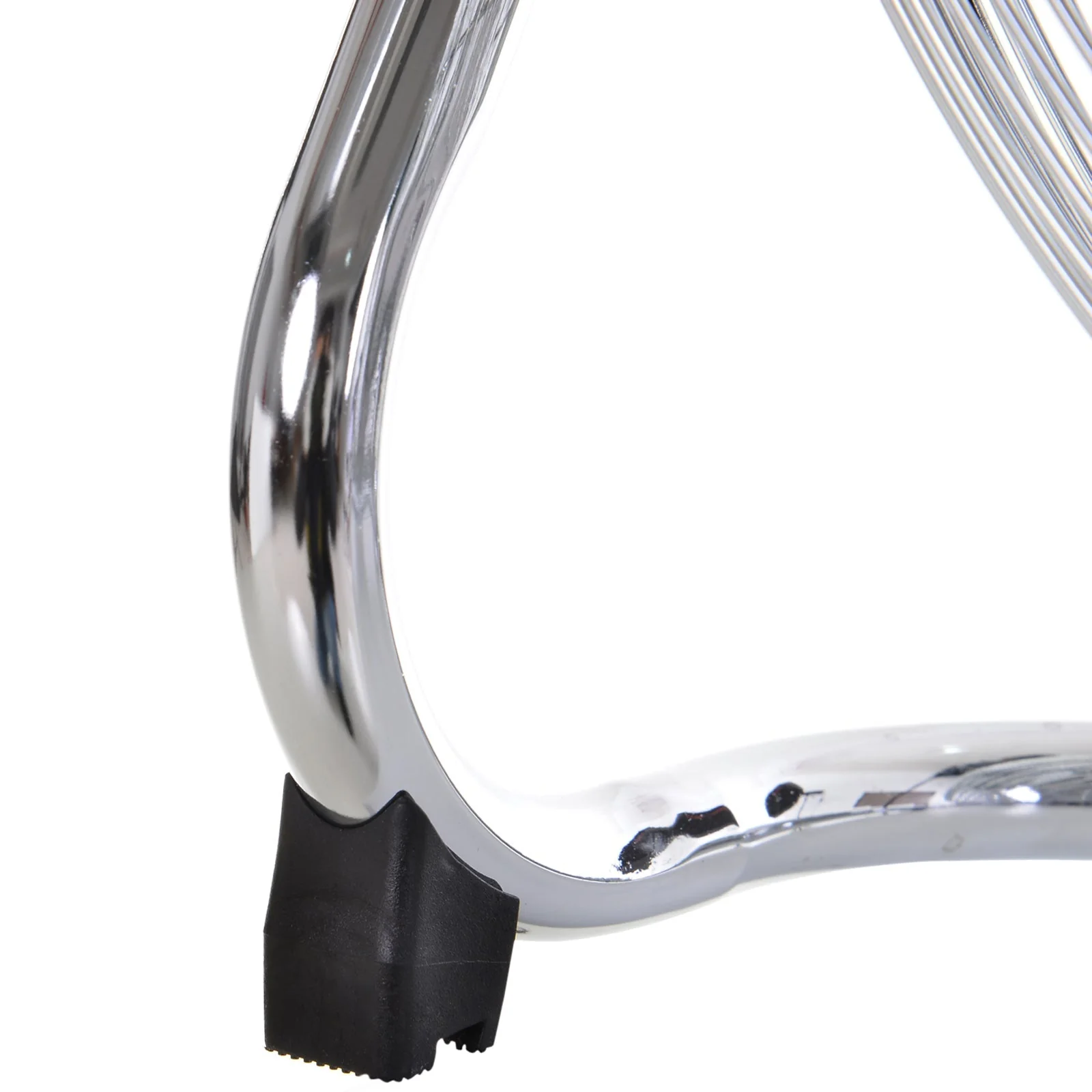 20" Chrome Metal Floor Fan with Tilting - Image 9
