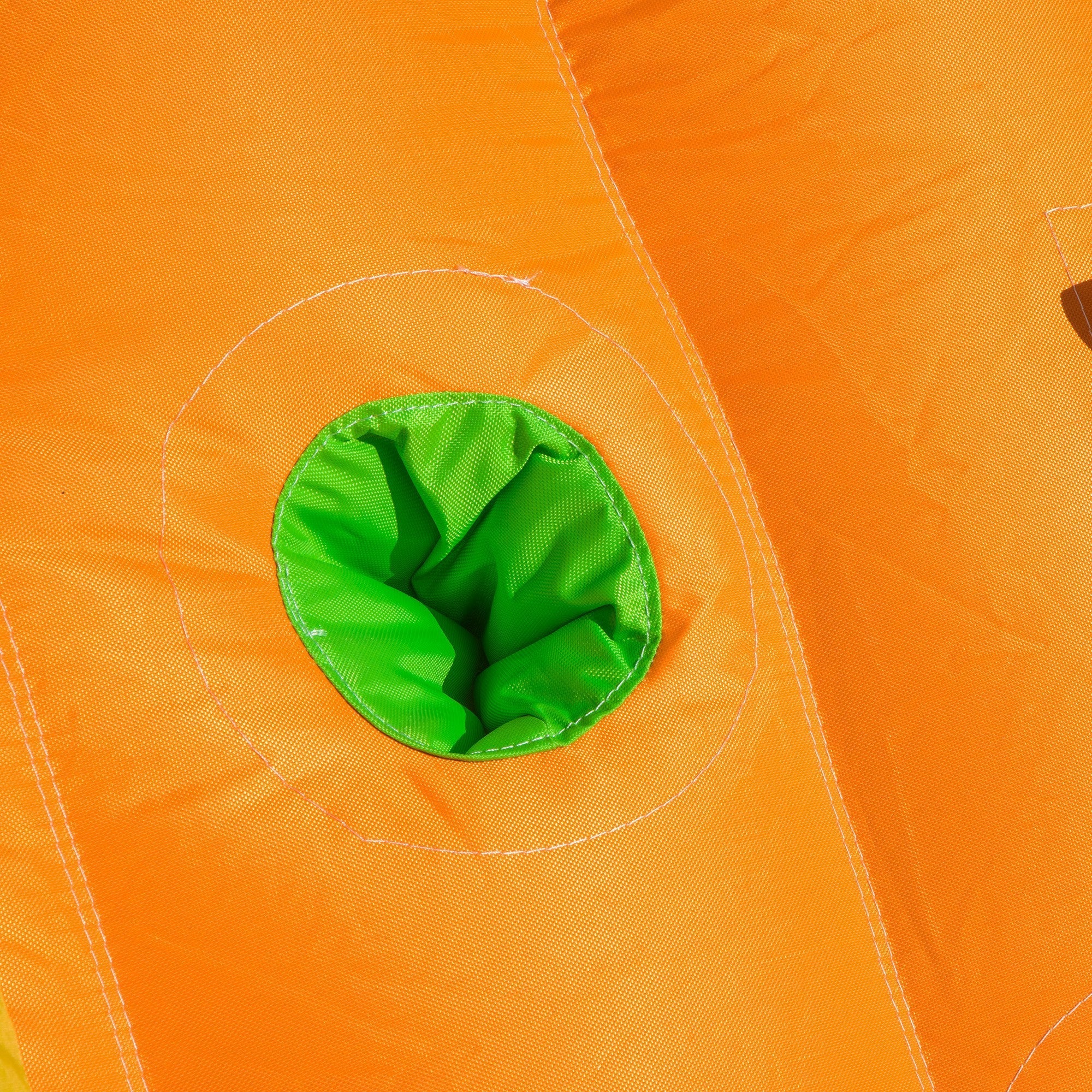 5 in 1 Kids Bouncy Castle Large Crocodile Style Inflatable House Slide Basket Water Pool Gun Climbing Wall with Blower Carrybag for Kids Age 3-8 - Image 9