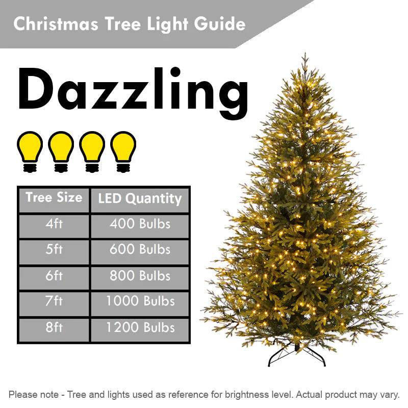 5' Snow Flocked Artificial Christmas Tree Xmas Pine Tree with Realistic Branches - Image 11