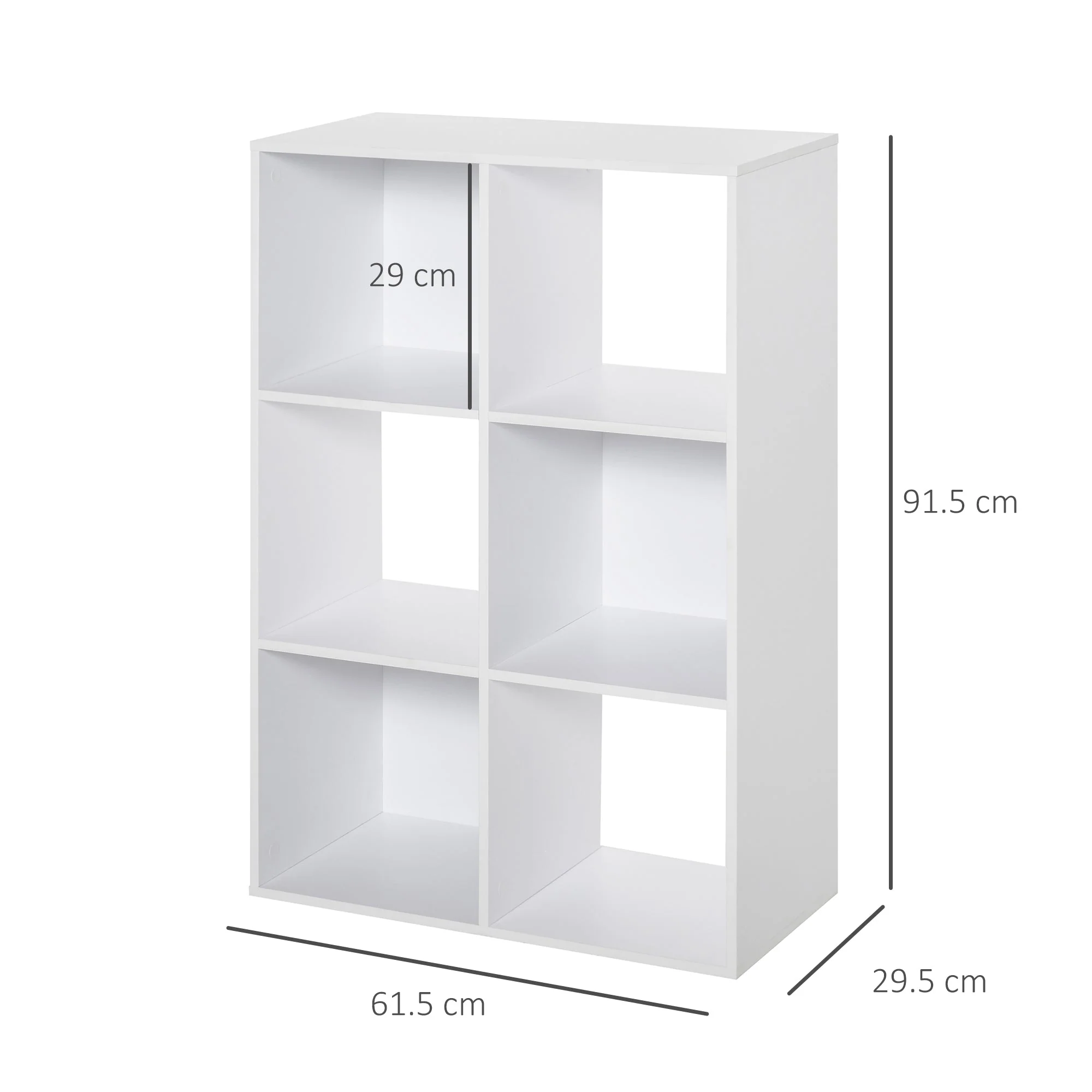 6 Cubes Shelving Cabinet - Image 3