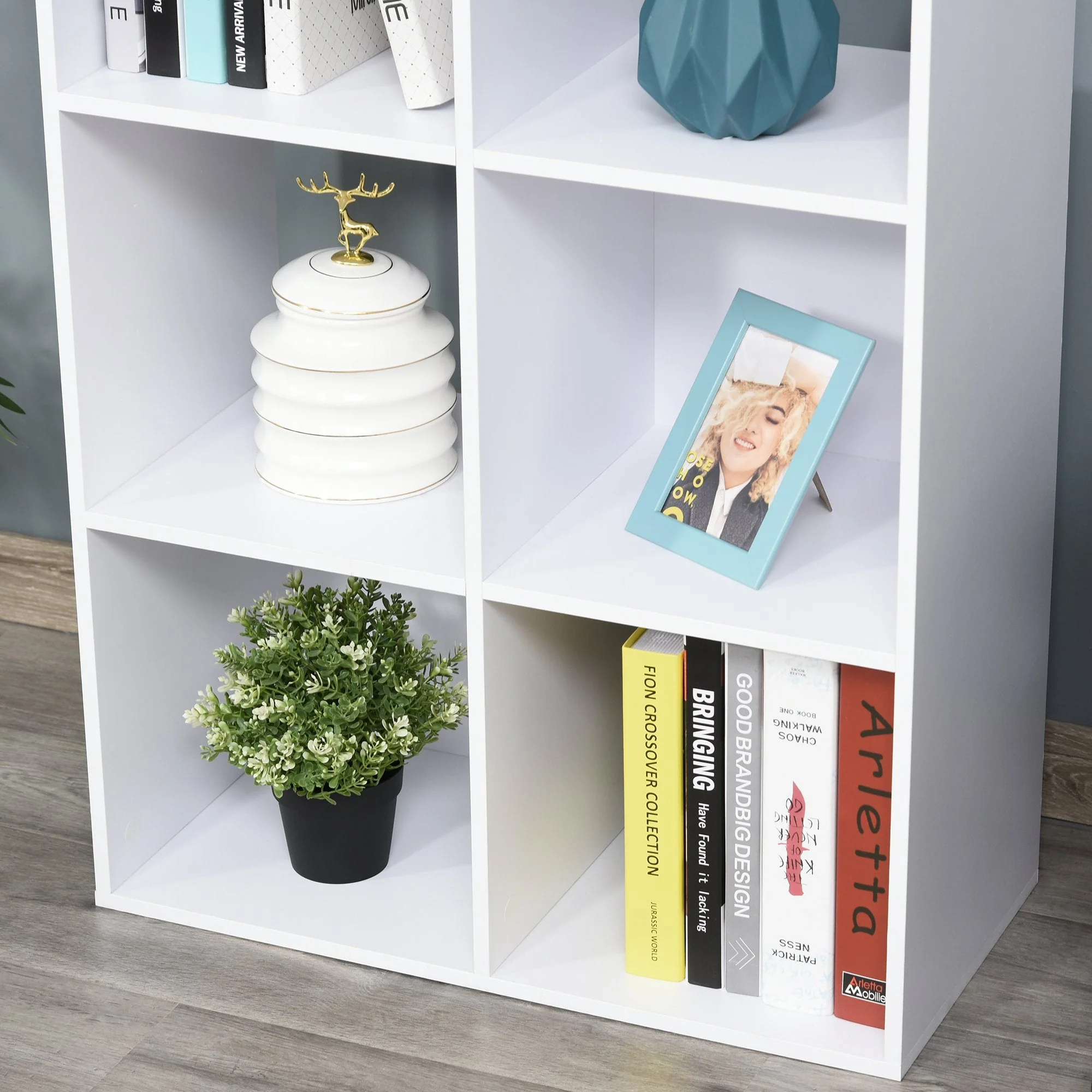 6 Cubes Shelving Cabinet - Image 8