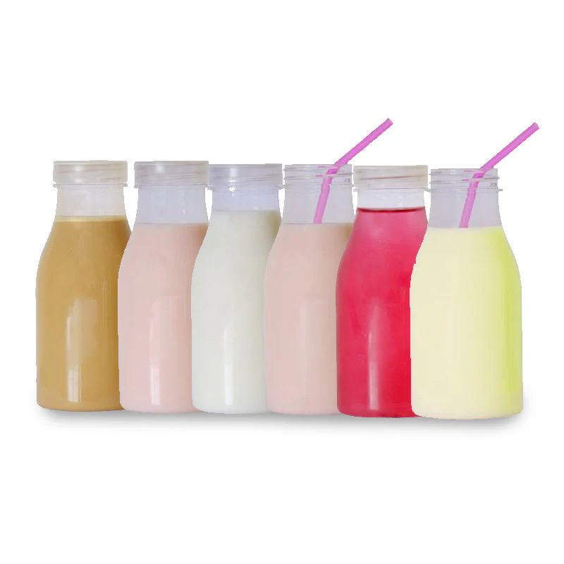 6 x Plastic Bottles Twist Lid 300ml - Clear by Premier - Image 2