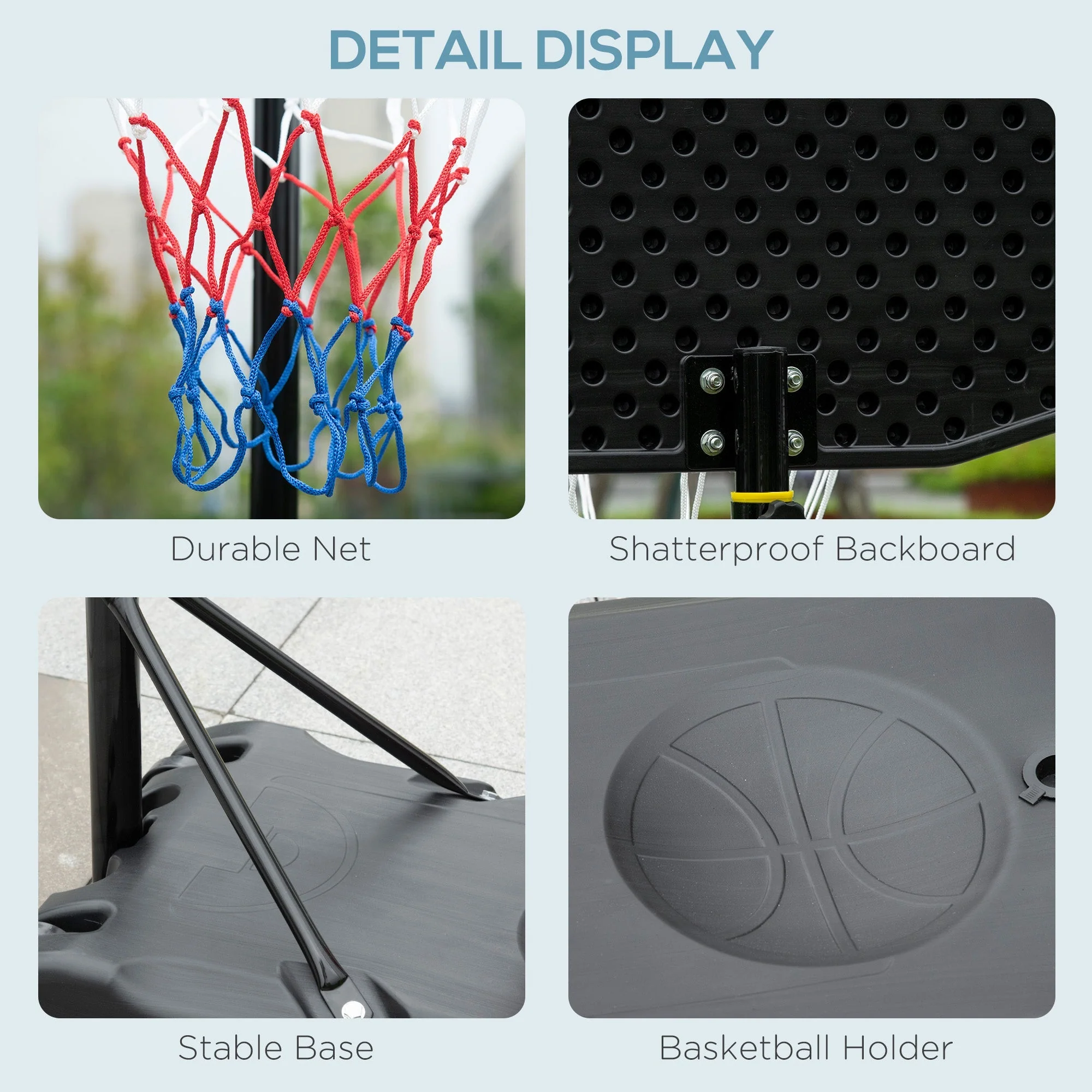 Adjustable Basketball Hoop and Stand - Image 6