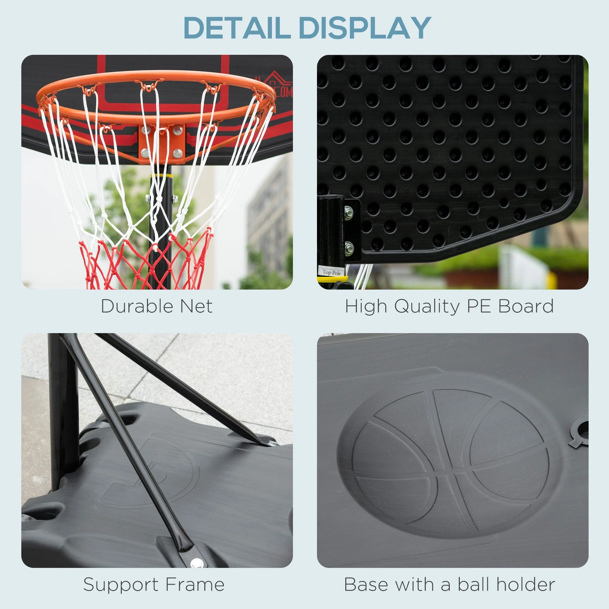 Adjustable Basketball Hoop Stand - Image 7
