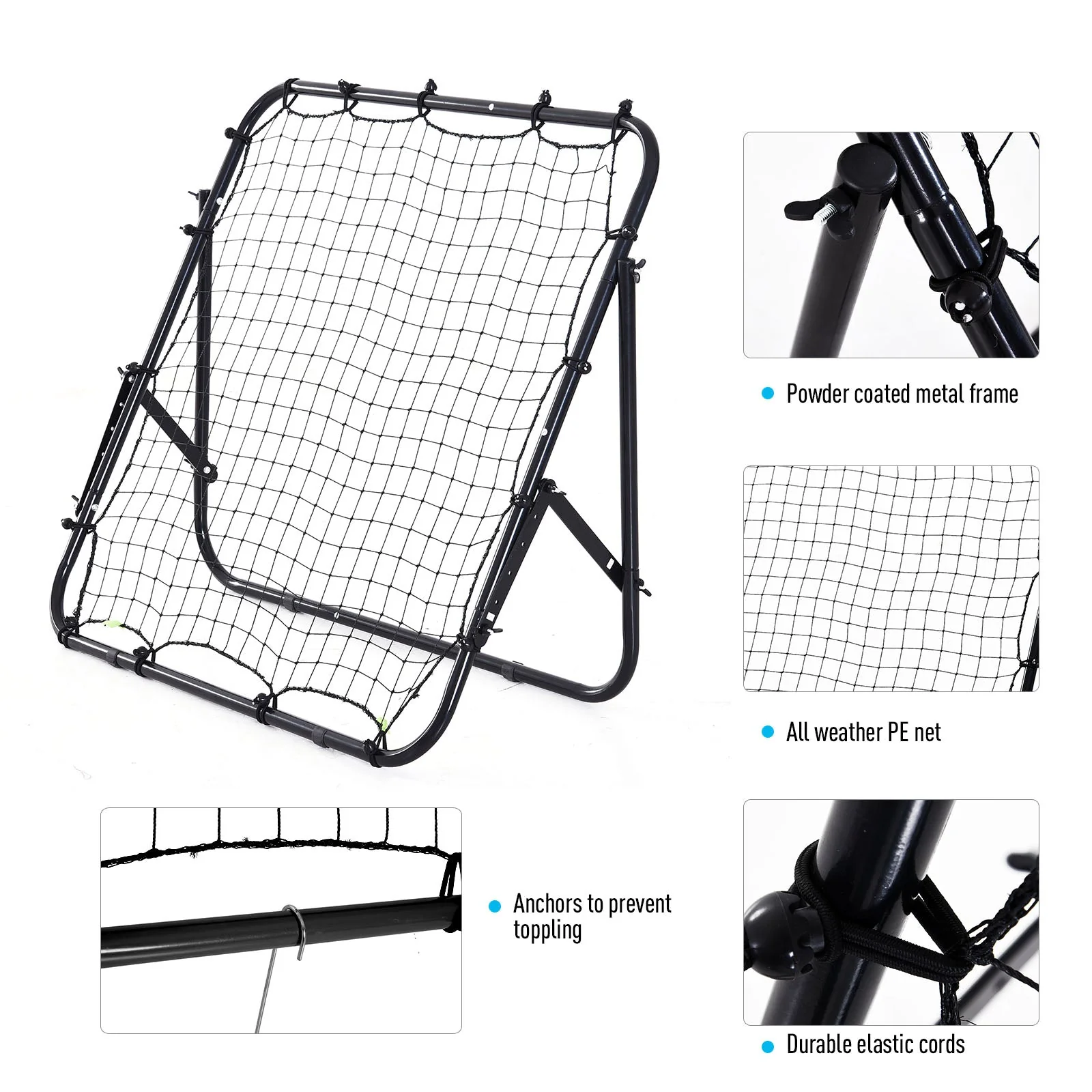 Adults Football Training Aid Multi-Sports Practice W/PE Mesh Metal Tube - Image 5