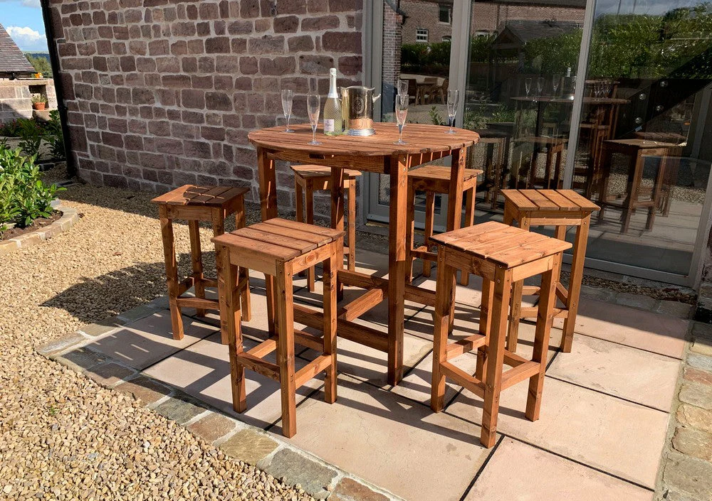 Alfresco Garden Chair Set by Charles Taylor - 6 Seats - Image 6