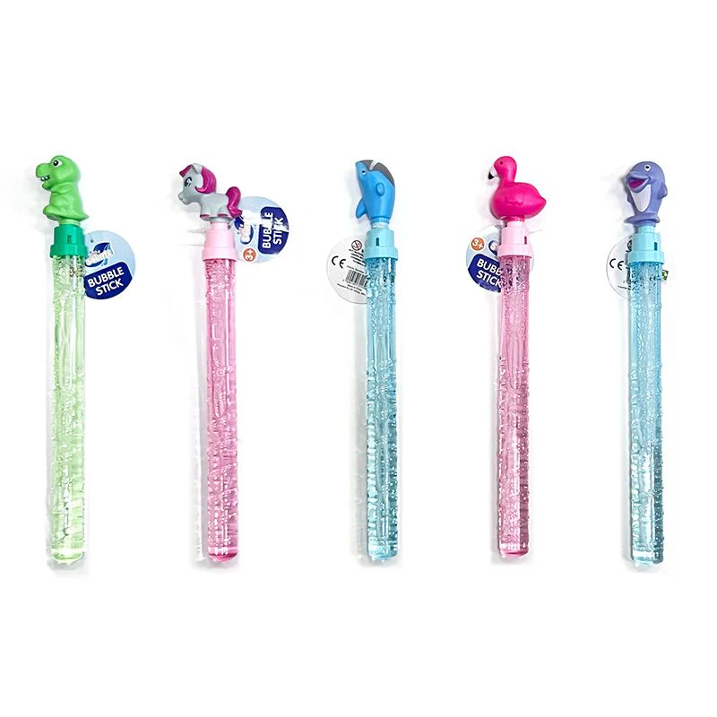 Animal Theme Bubble Stick Blue Shark - 35cm - Image 2