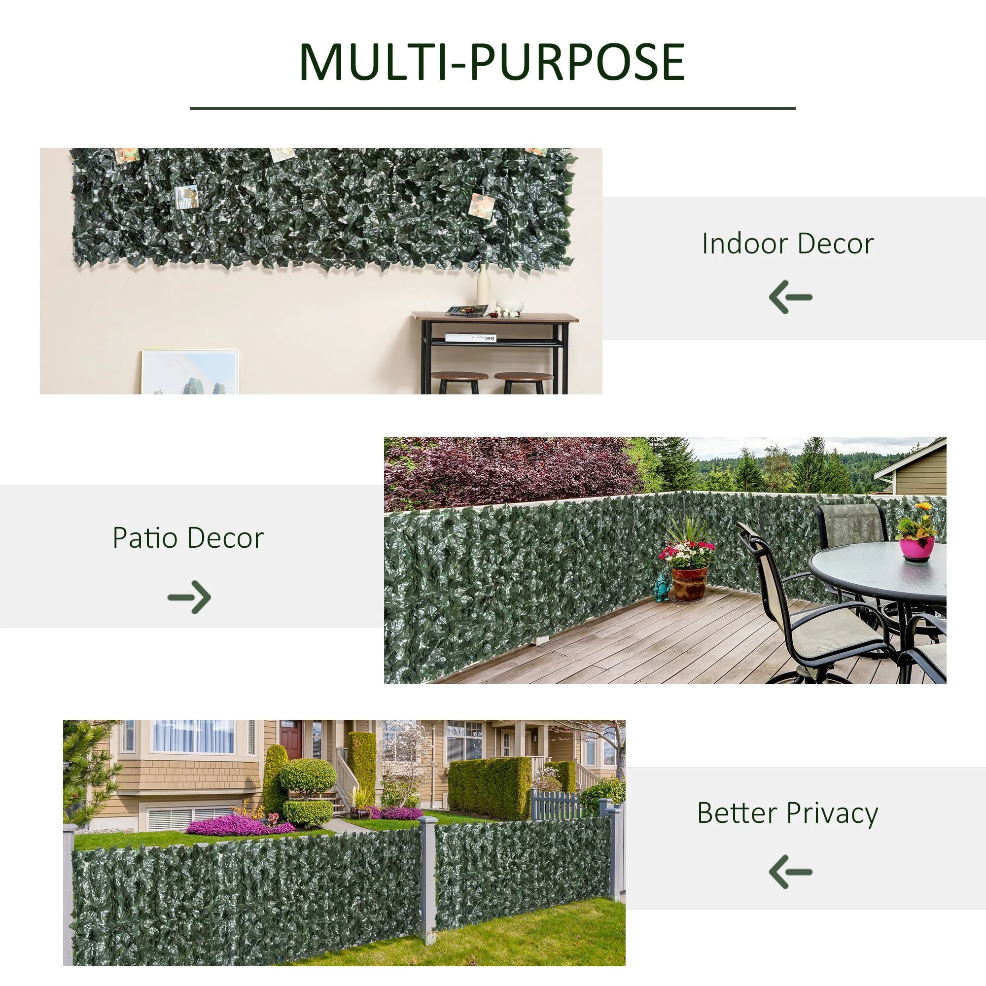 Artificial Leaf Screen Panel - Image 5