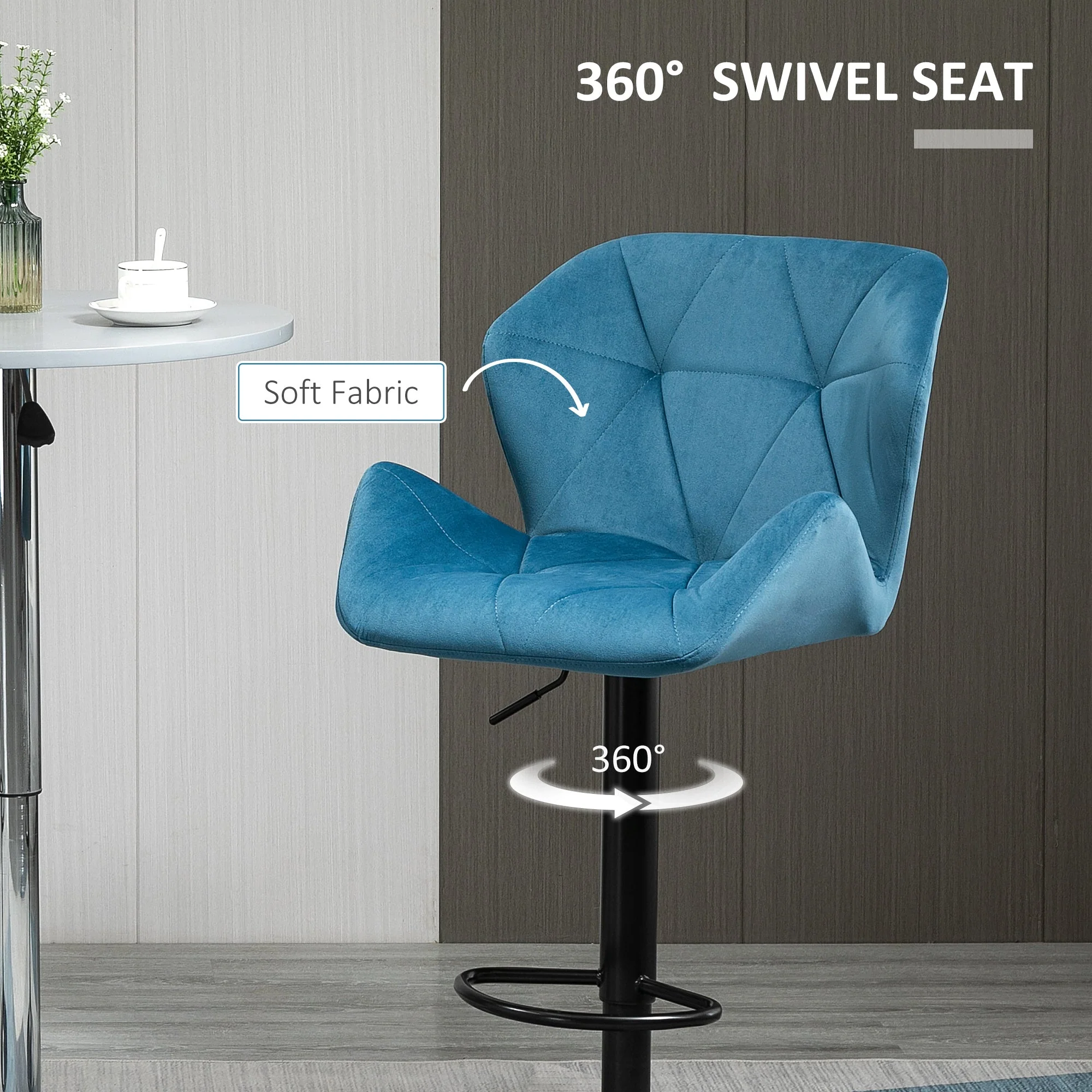Bar Stools Set Of 2 - Image 7