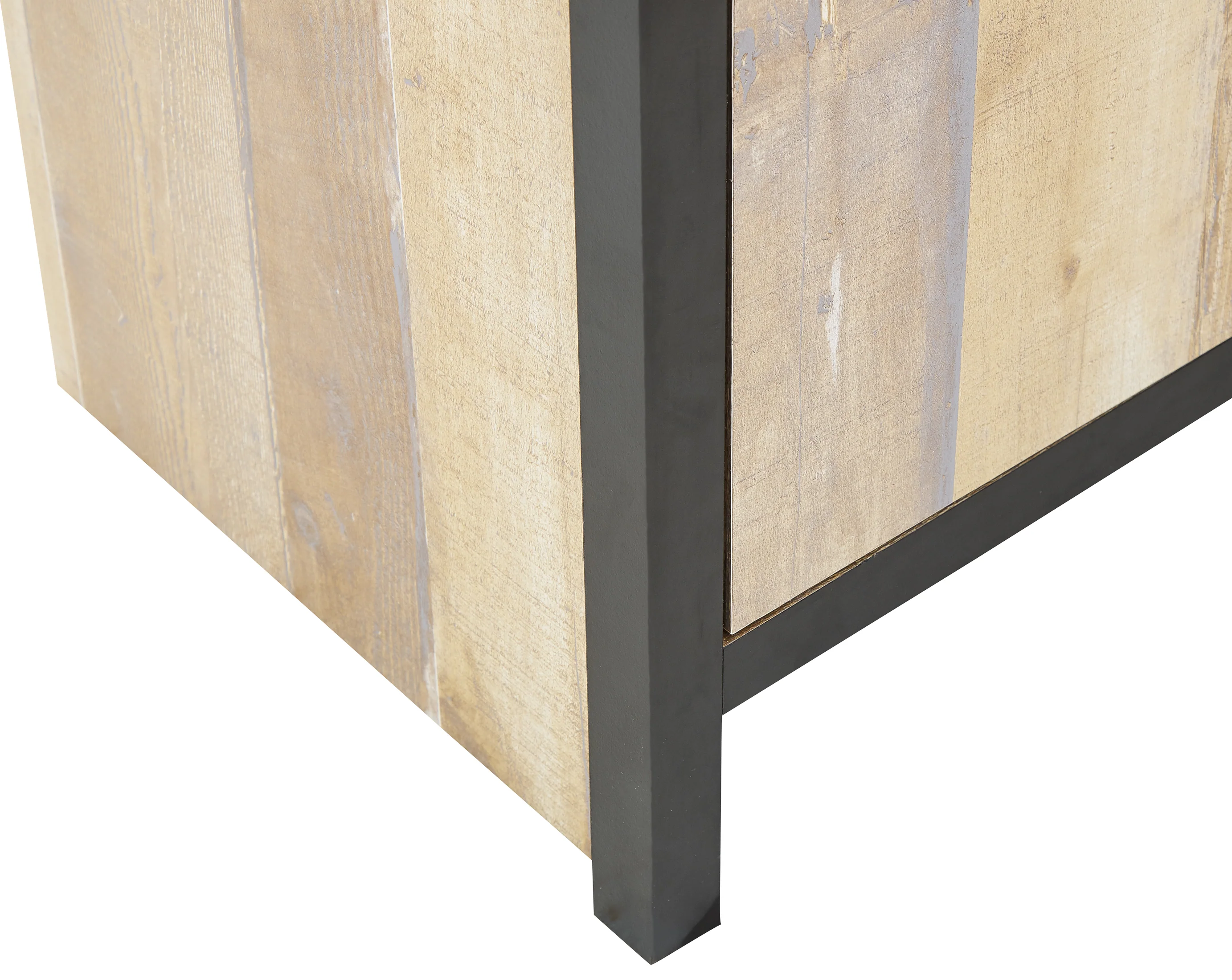 Boston TV Unit Oak 2 Shelves 2 Doors - Image 2