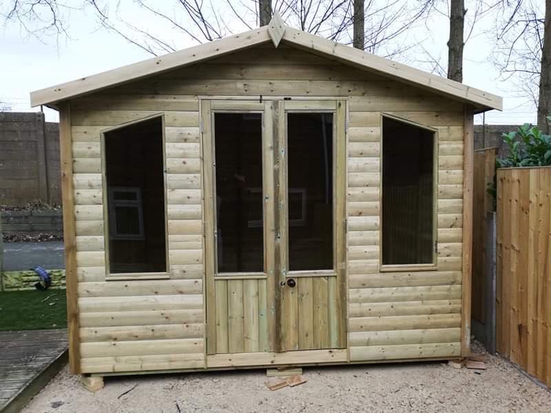 Chatsworth Garden Summerhouse 10FT Front x 10FT Deep by Churnet Valley - CHATS10X10 - Image 2