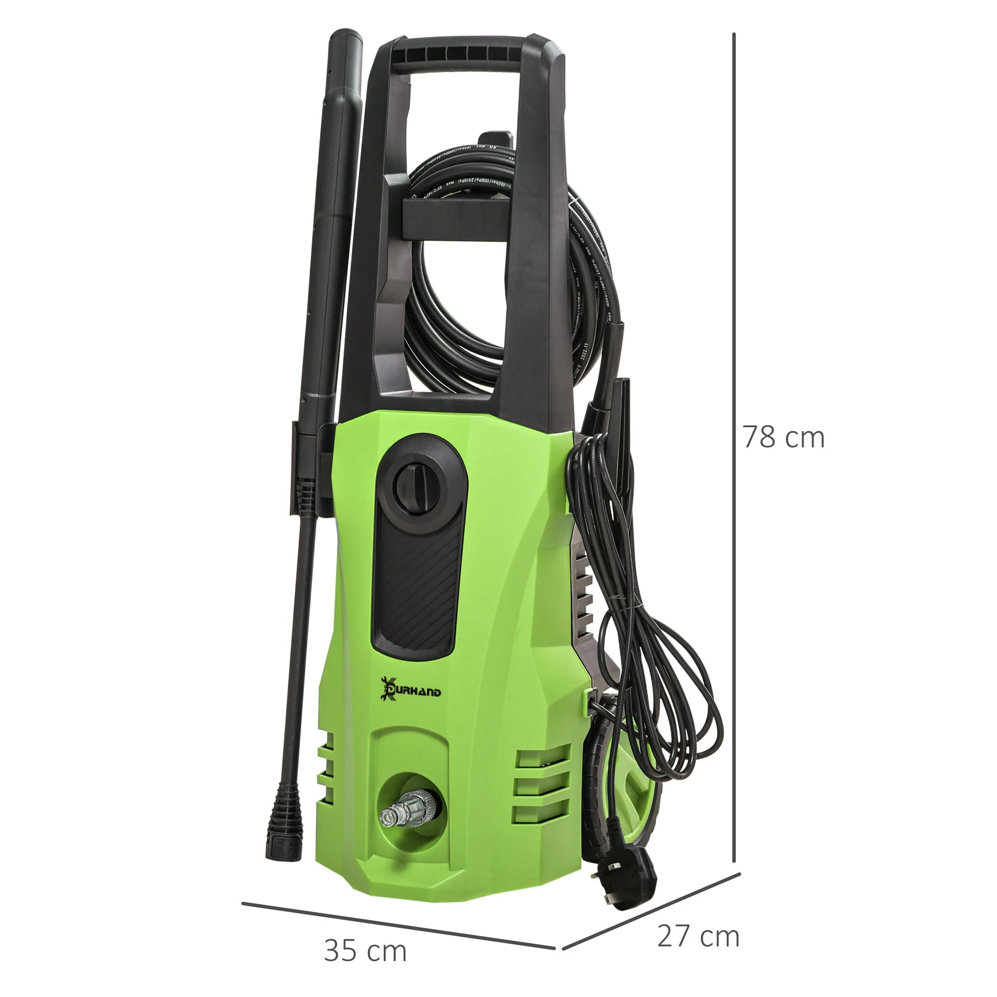 DURHAND 1800W High Pressure Washer - Image 3