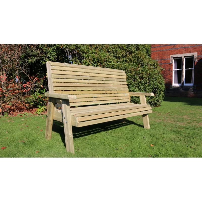 Ergo Garden Bench by Croft - 3 Seats - Image 3