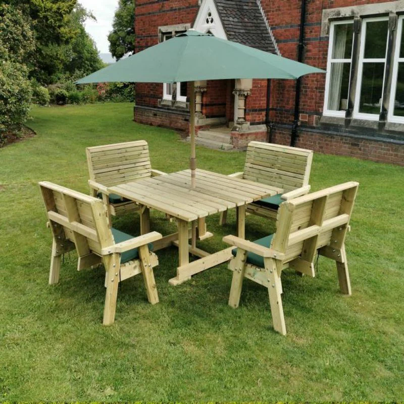 Ergo Garden Patio Dining Set by Croft - 8 Seats - Image 2
