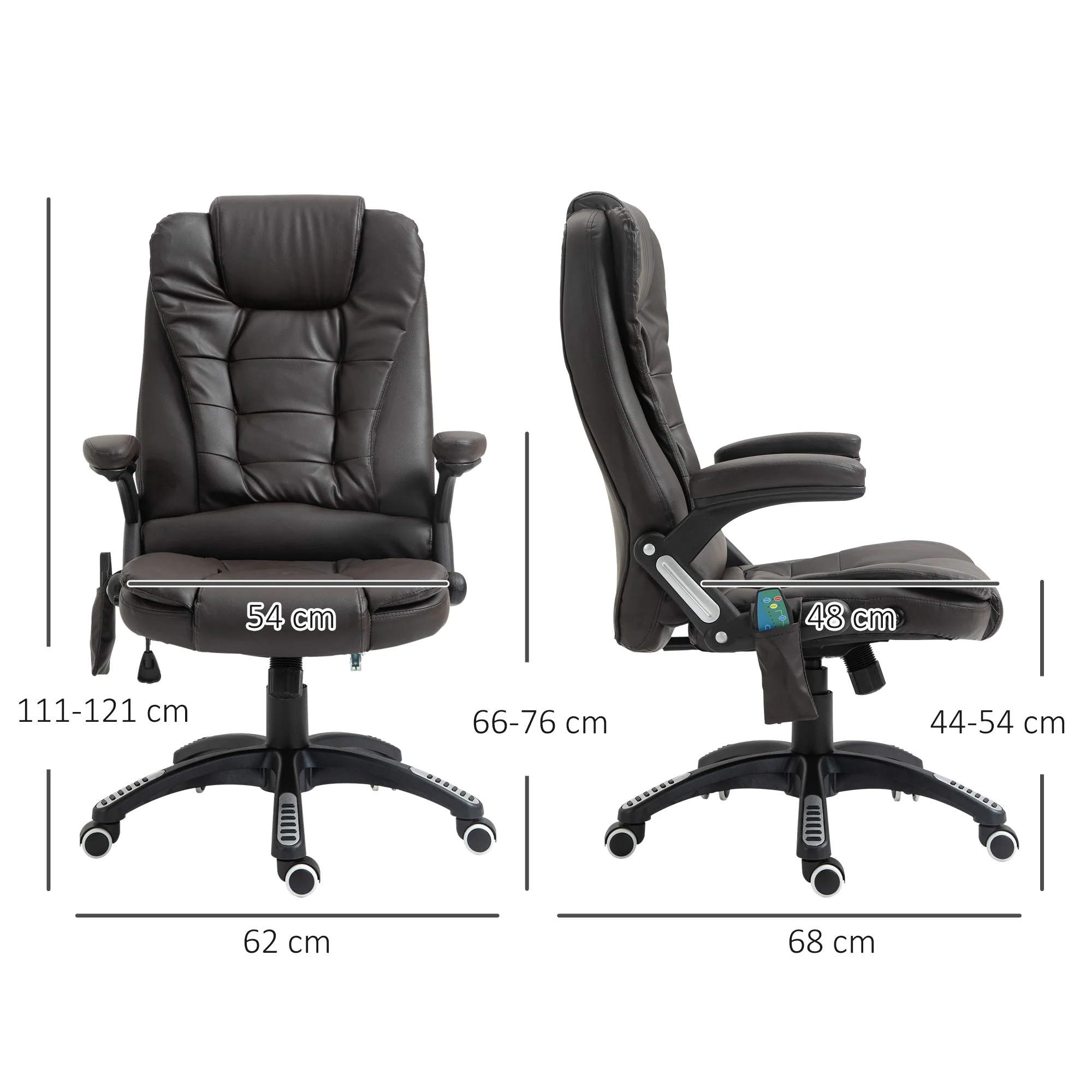Executive Office Chair with Massage and Heat - Image 3
