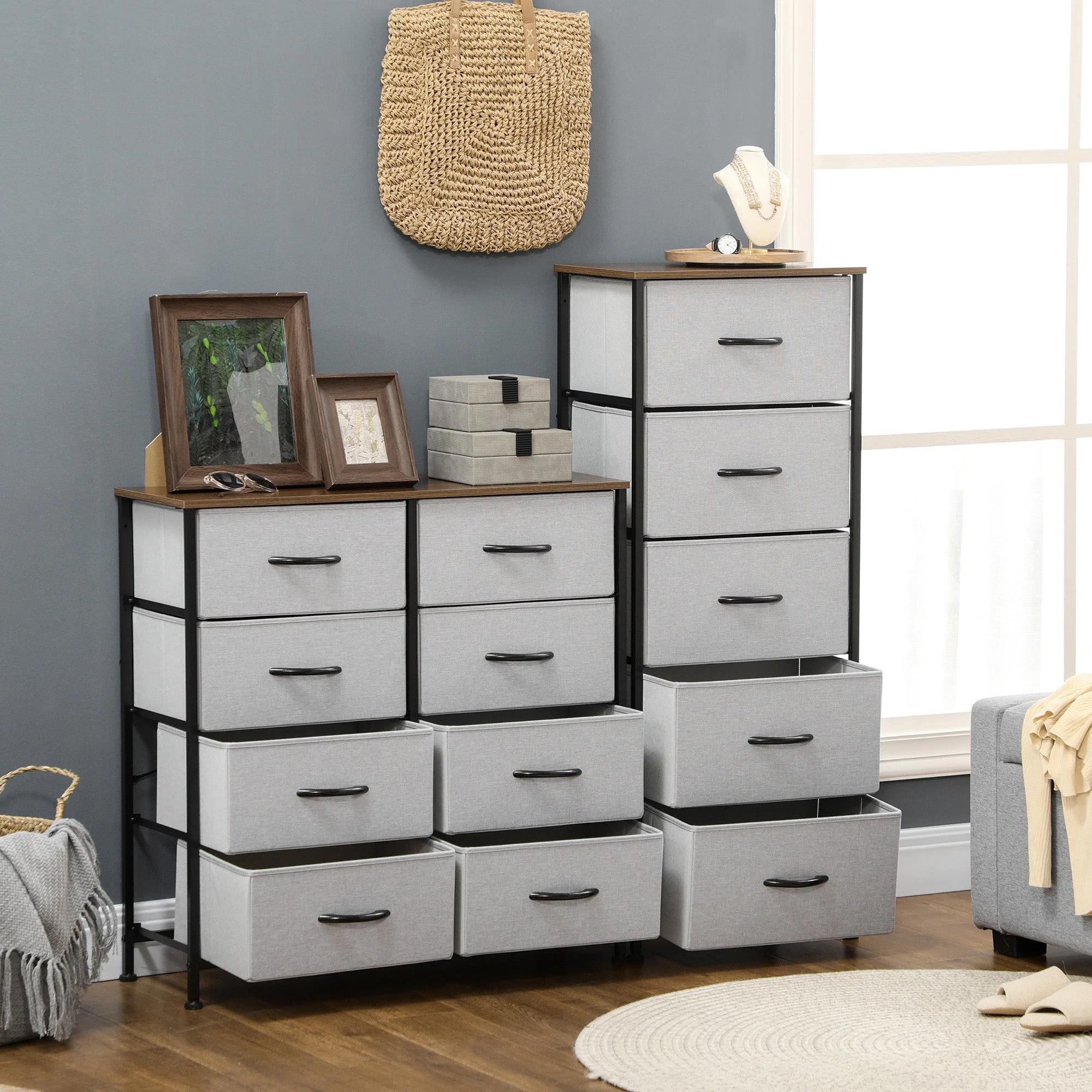Fabric Chest of Drawers - Image 6