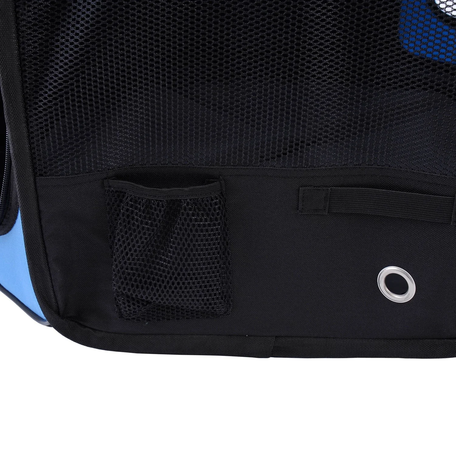 Fabric Dog Pens Pet Puppy PlayPen Dog Crate?37cmx37cmx95cm-Blue/Black - Image 8