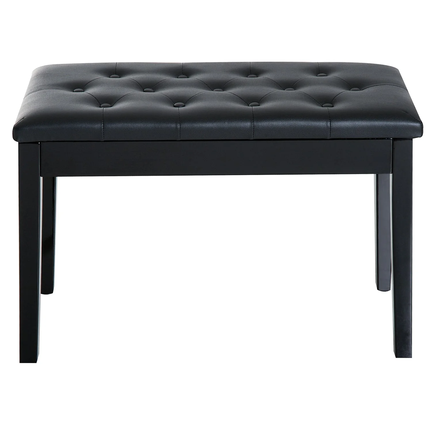 Faux Leather Piano Bench - Image 8