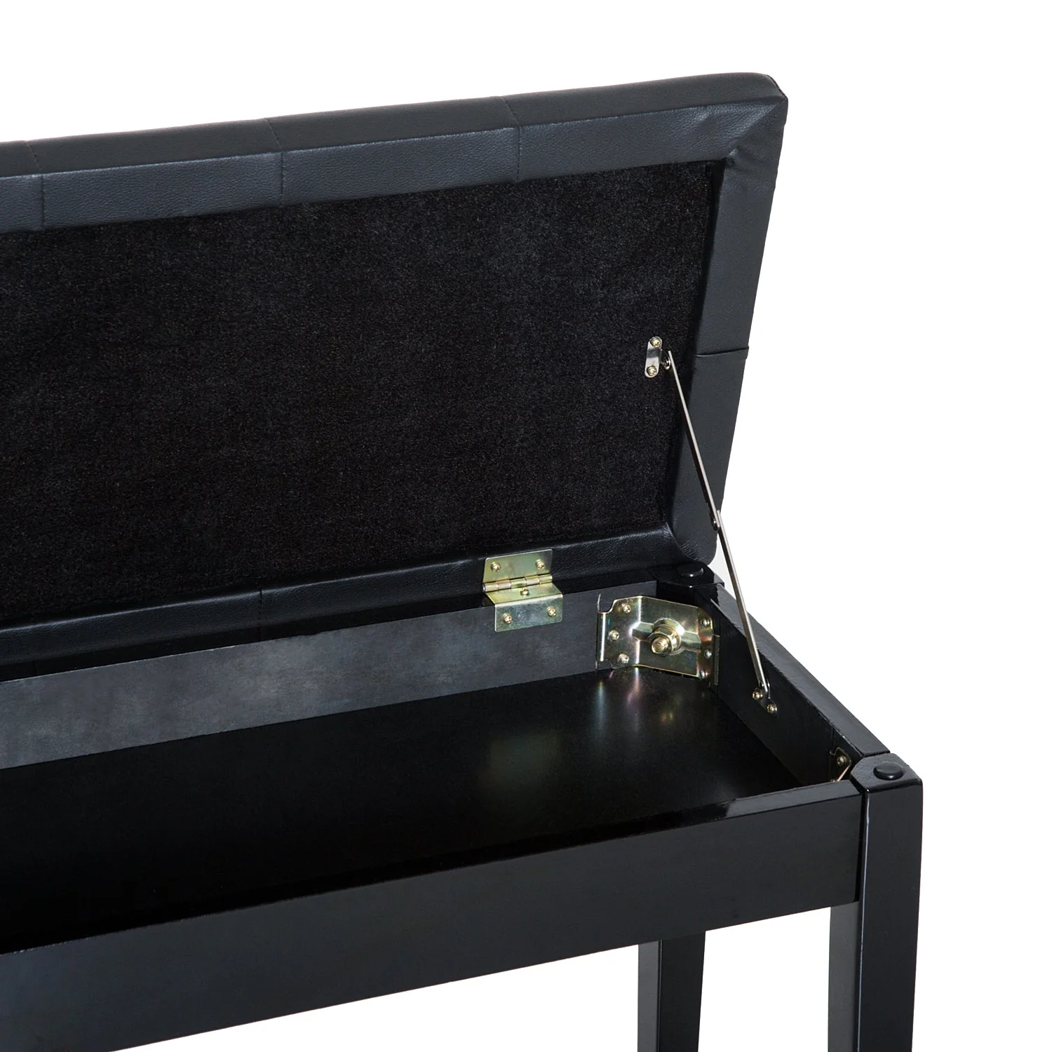 Faux Leather Piano Bench - Image 9