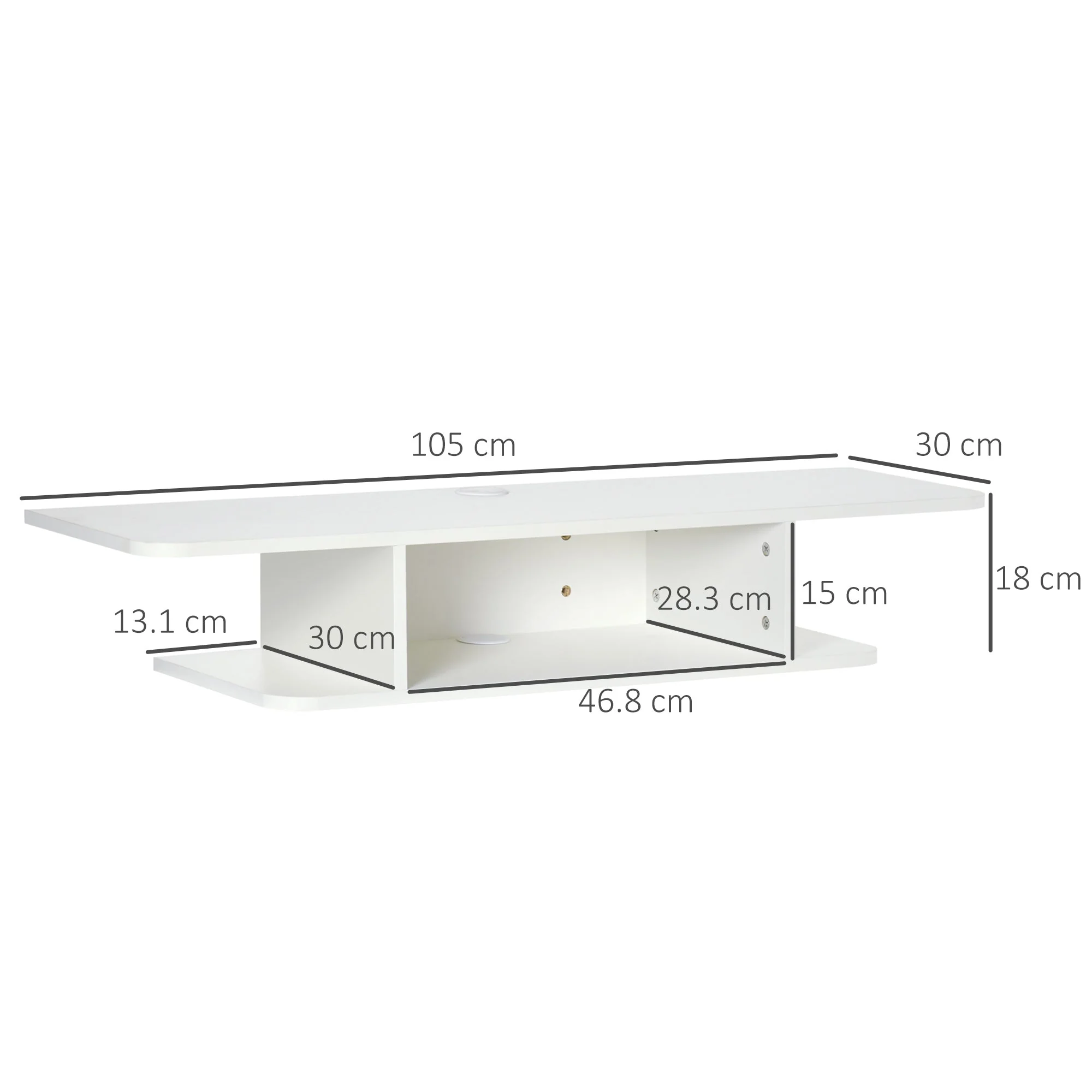 Floating TV Unit Stand for TVs up to 40" - Image 3
