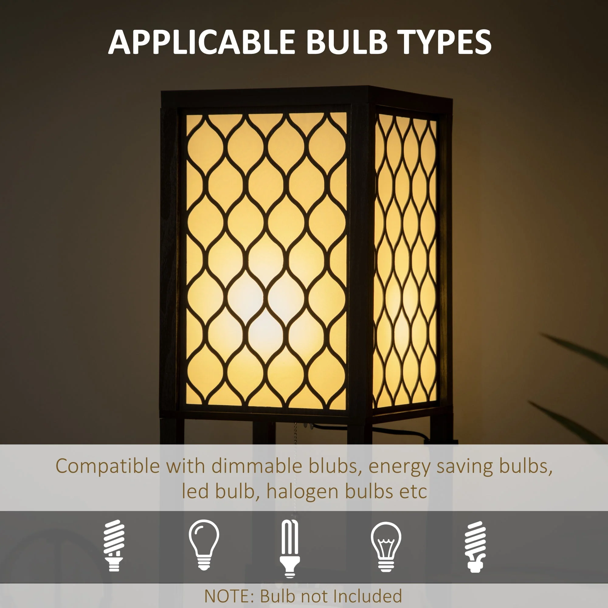 Floor Lamp with Shelves - Image 7