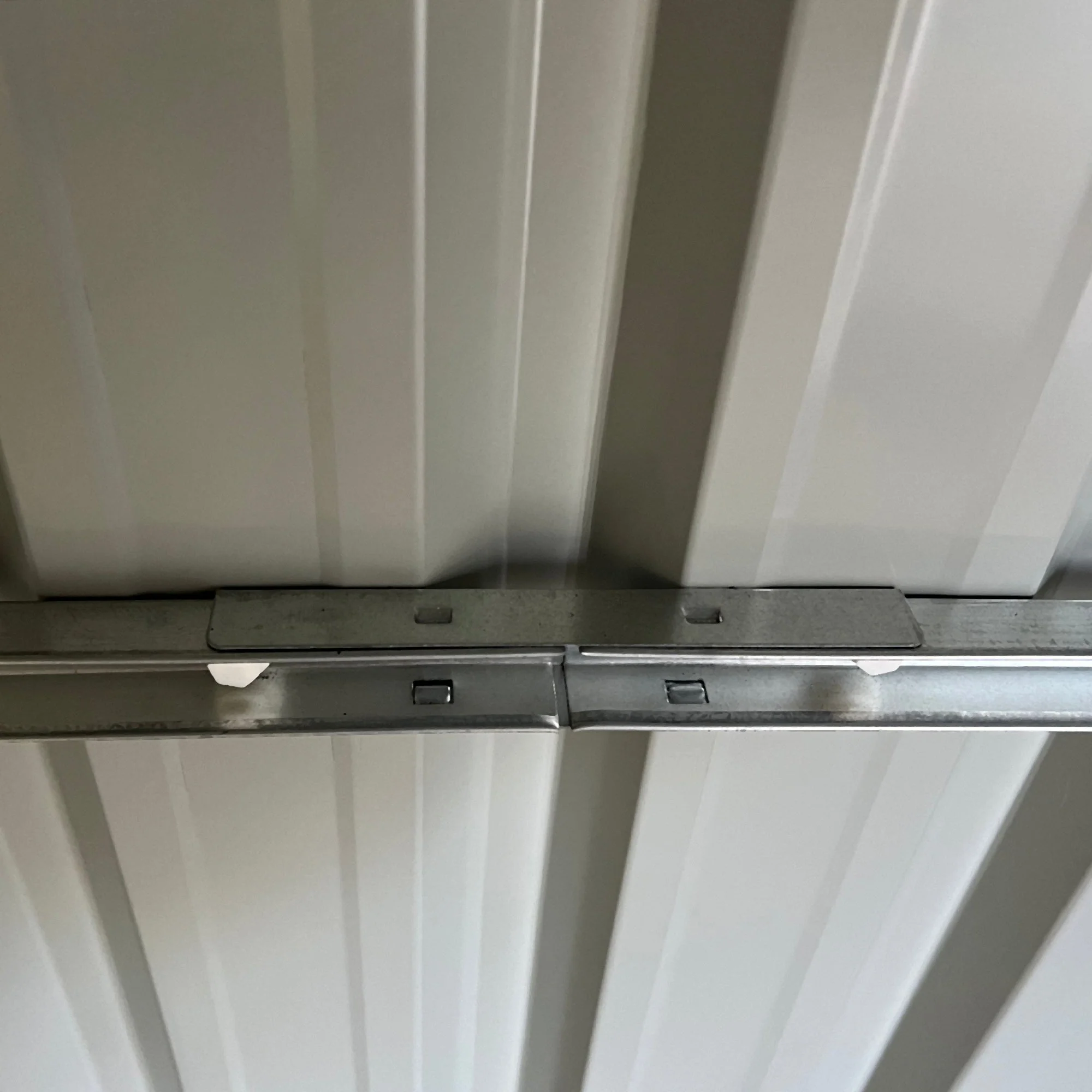 Galvanised 14 x 9' Double Door Reverse Apex Garden Shed Lockable Steel Grey by Steadfast - Image 8