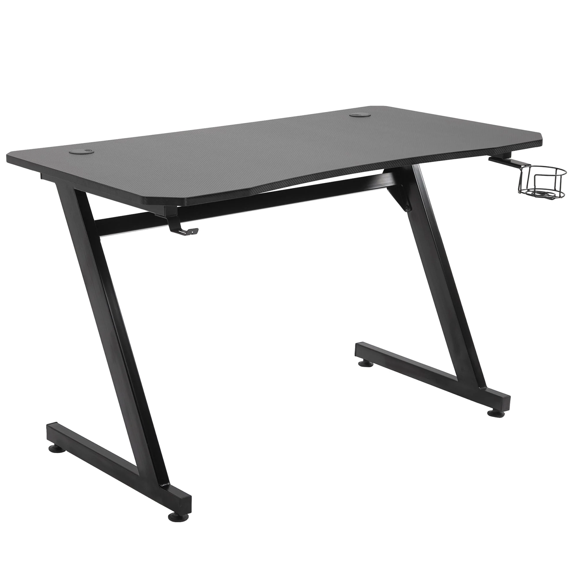 Gaming Desk Steel Frame with Cup Holder - Image 2