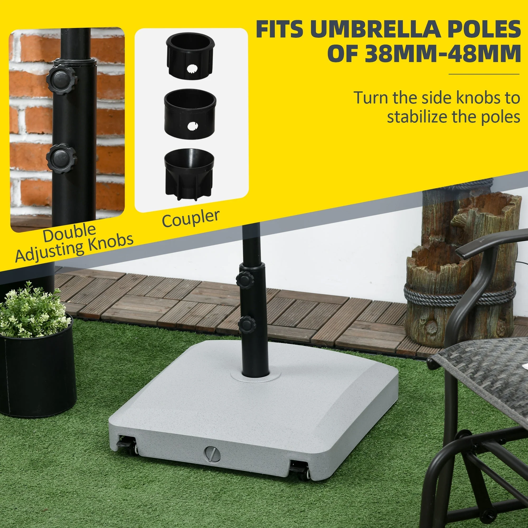 Garden Parasol Base Holder - Image 4