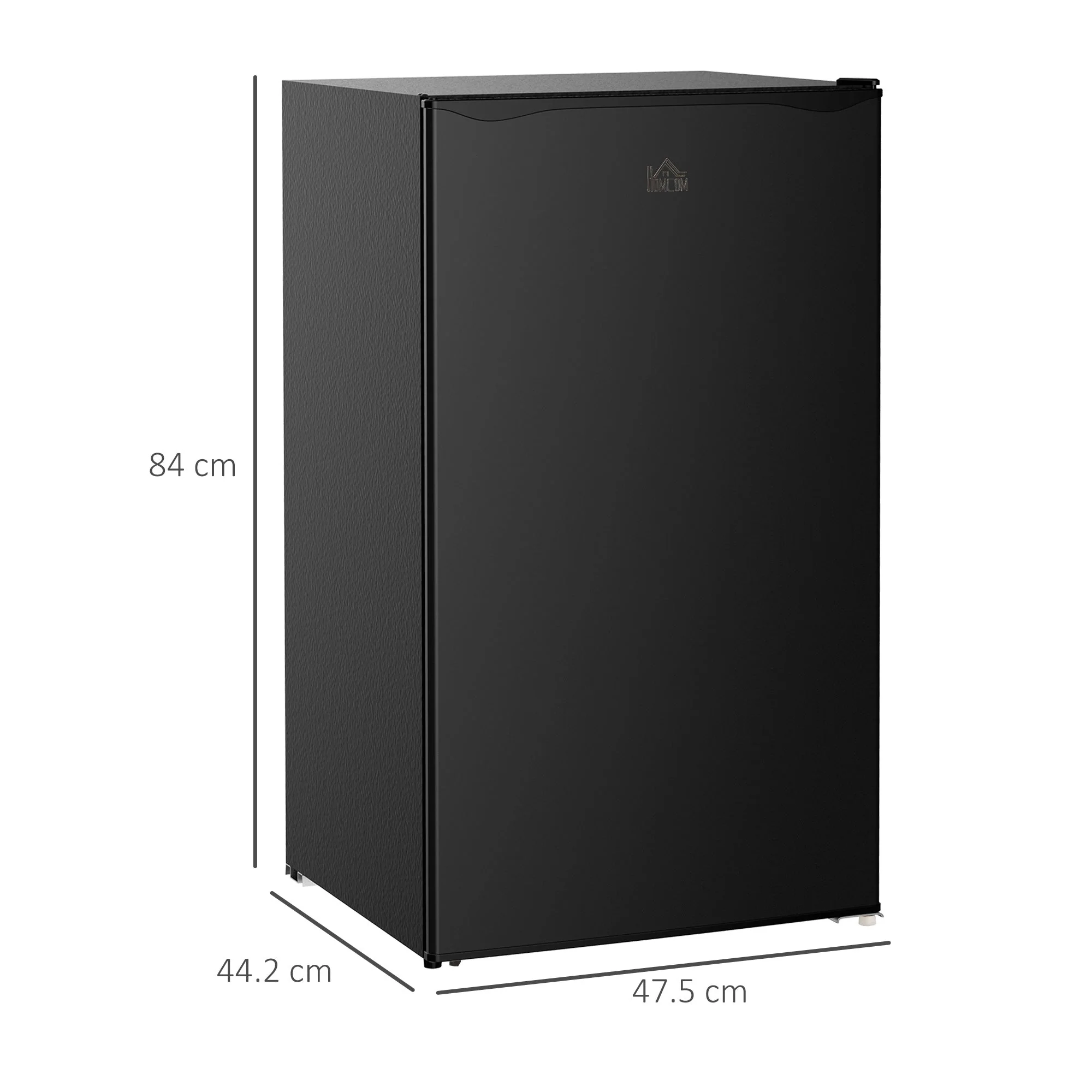Homcom 91 Litre Freestanding Under Counter Fridge with Chiller Box - Image 3