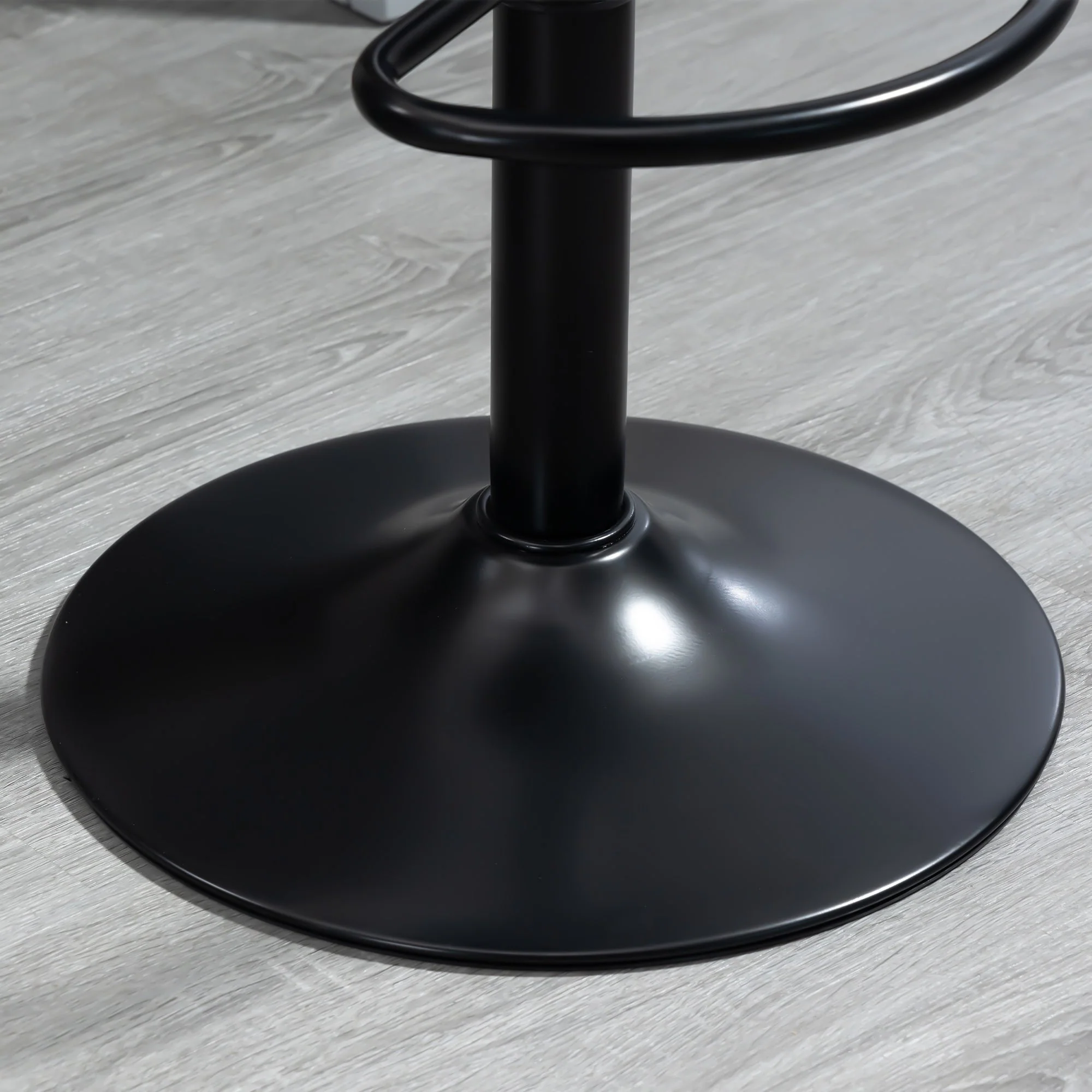 Homcom Adjustable Bar Stools Set Of 2 - Image 8