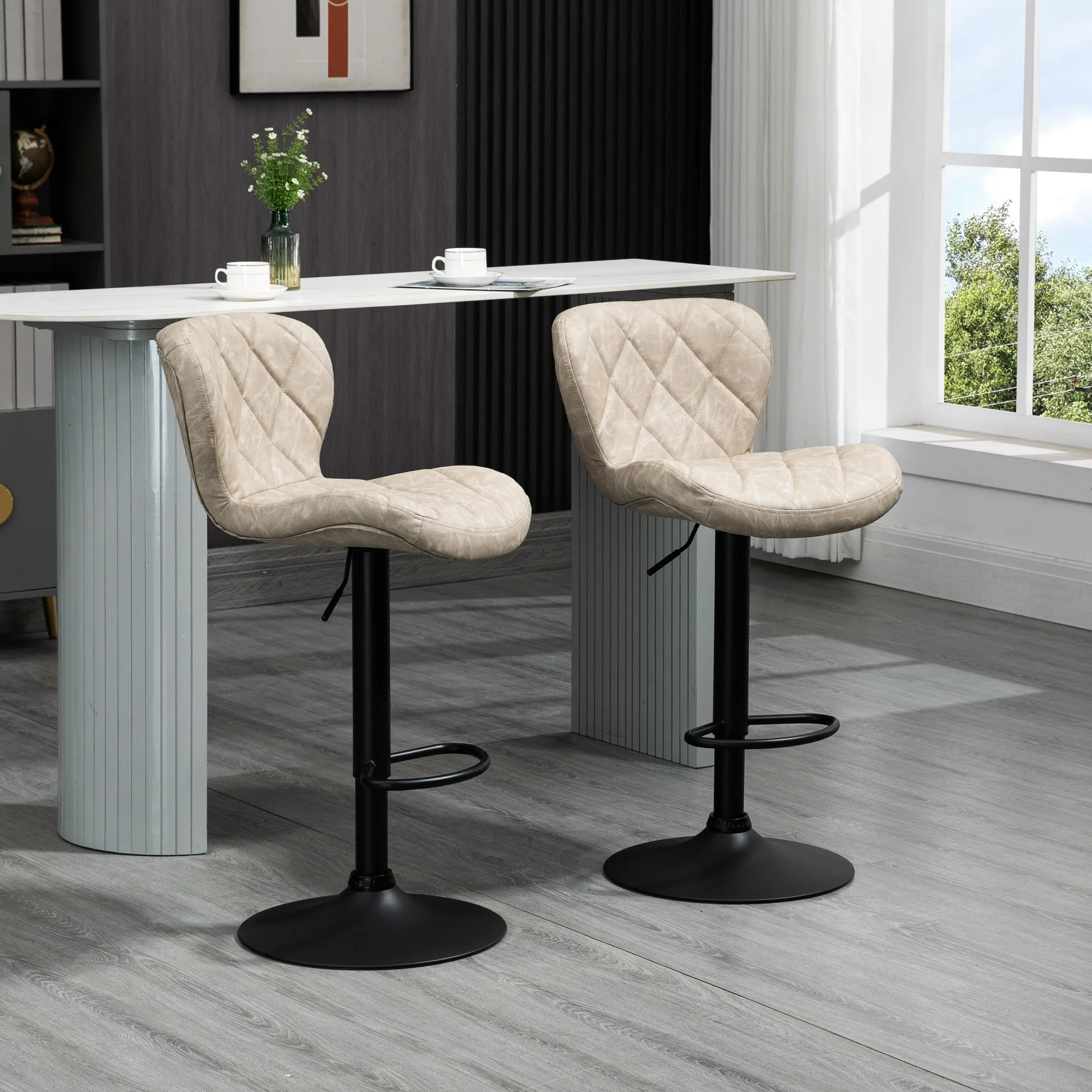 Homcom Bar Stools - Image 2