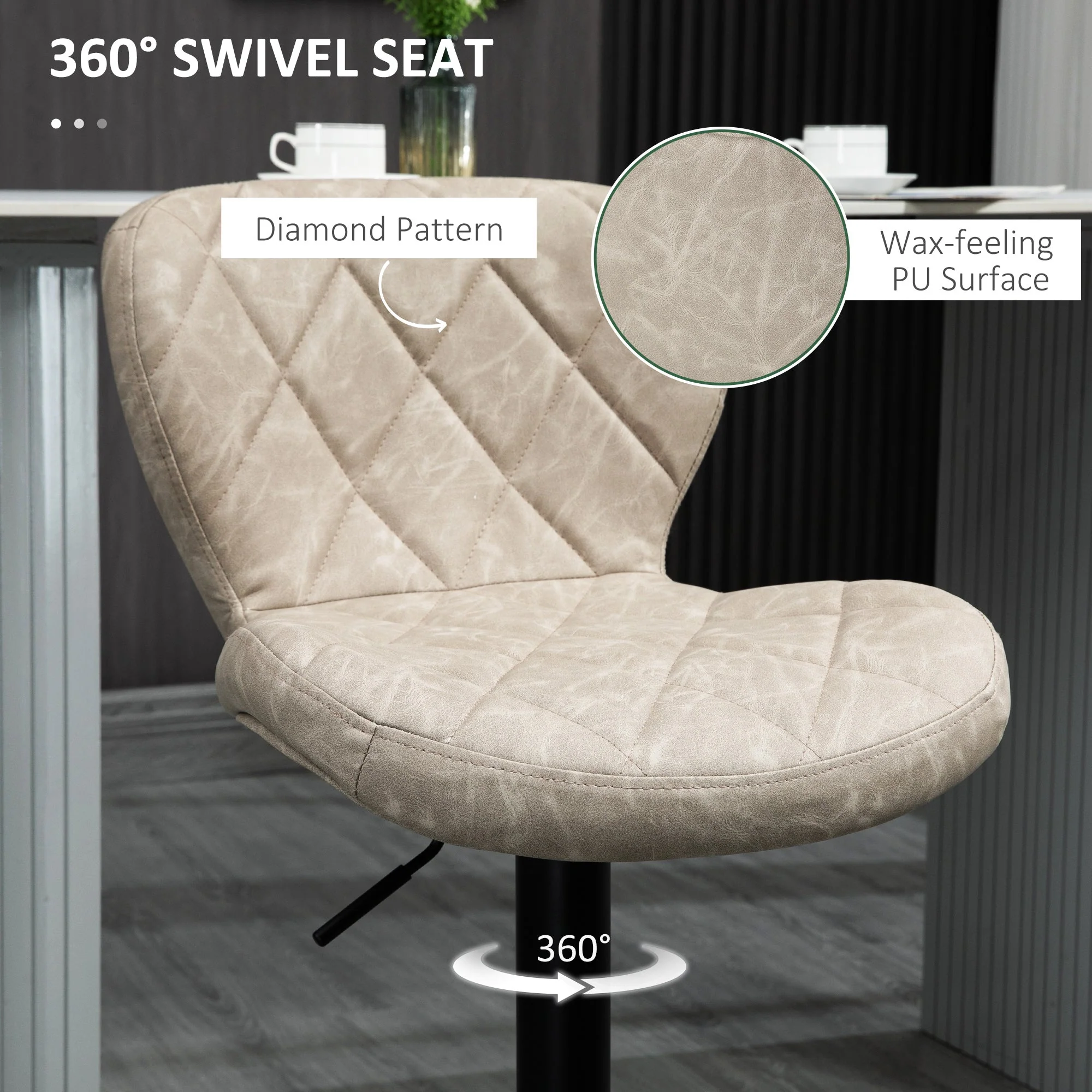 Homcom Bar Stools - Image 6