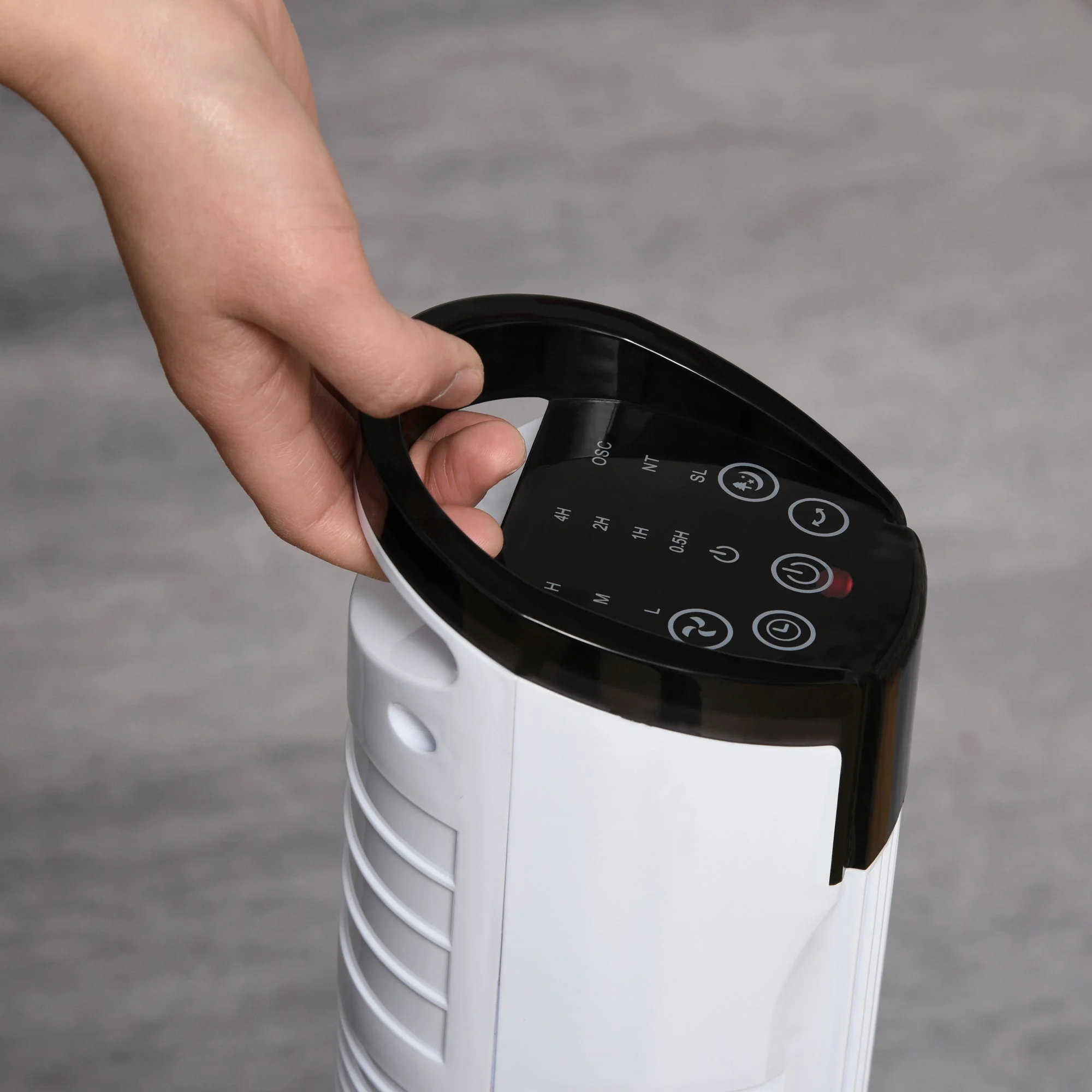 Homcom Freestanding Tower Fan - Image 9