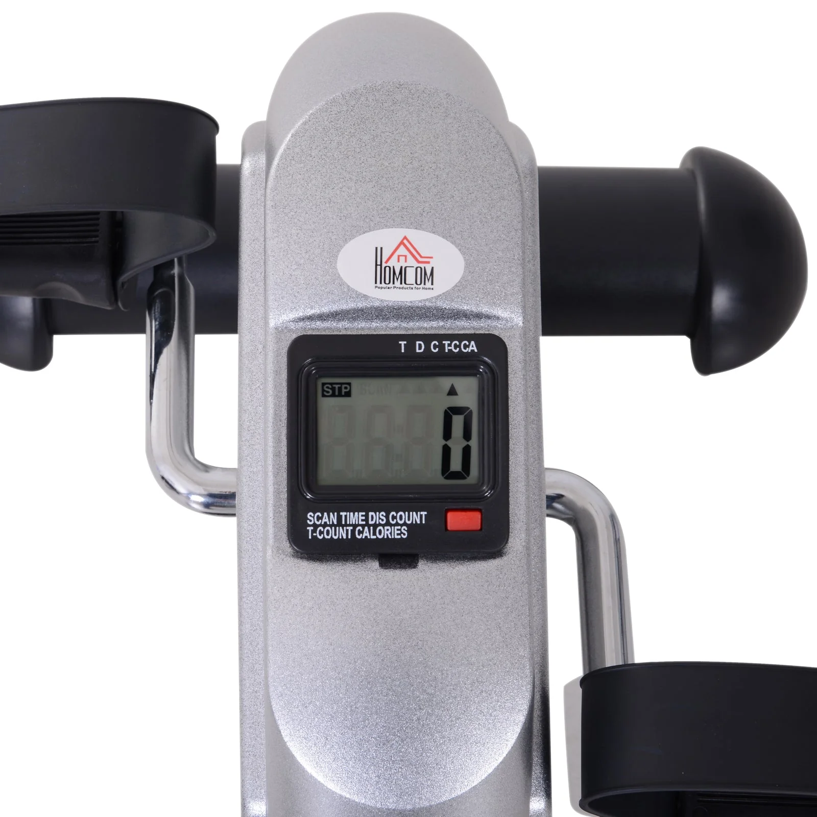 Homcom Mini Exercise Bike Under Desk Bike Fitness W/LCD Display - Image 8