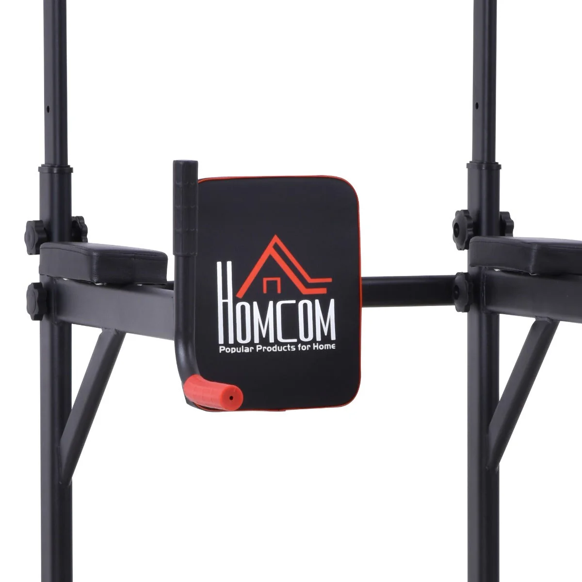 Homcom Pull Up Station Power Tower Station Bar Home Gym Workout - Image 8