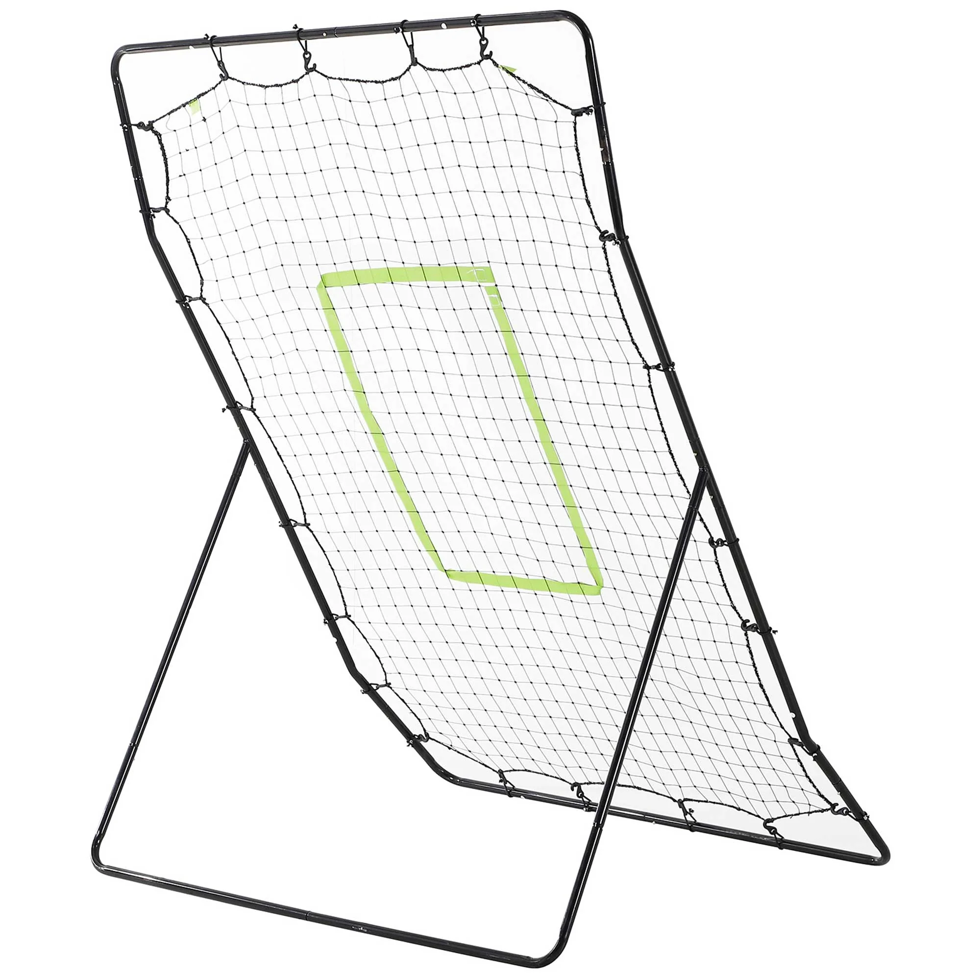 Homcom Rebounder Net Withpe Mesh Metal Tube 122W X 95D X 172H cm-Black - Image 9
