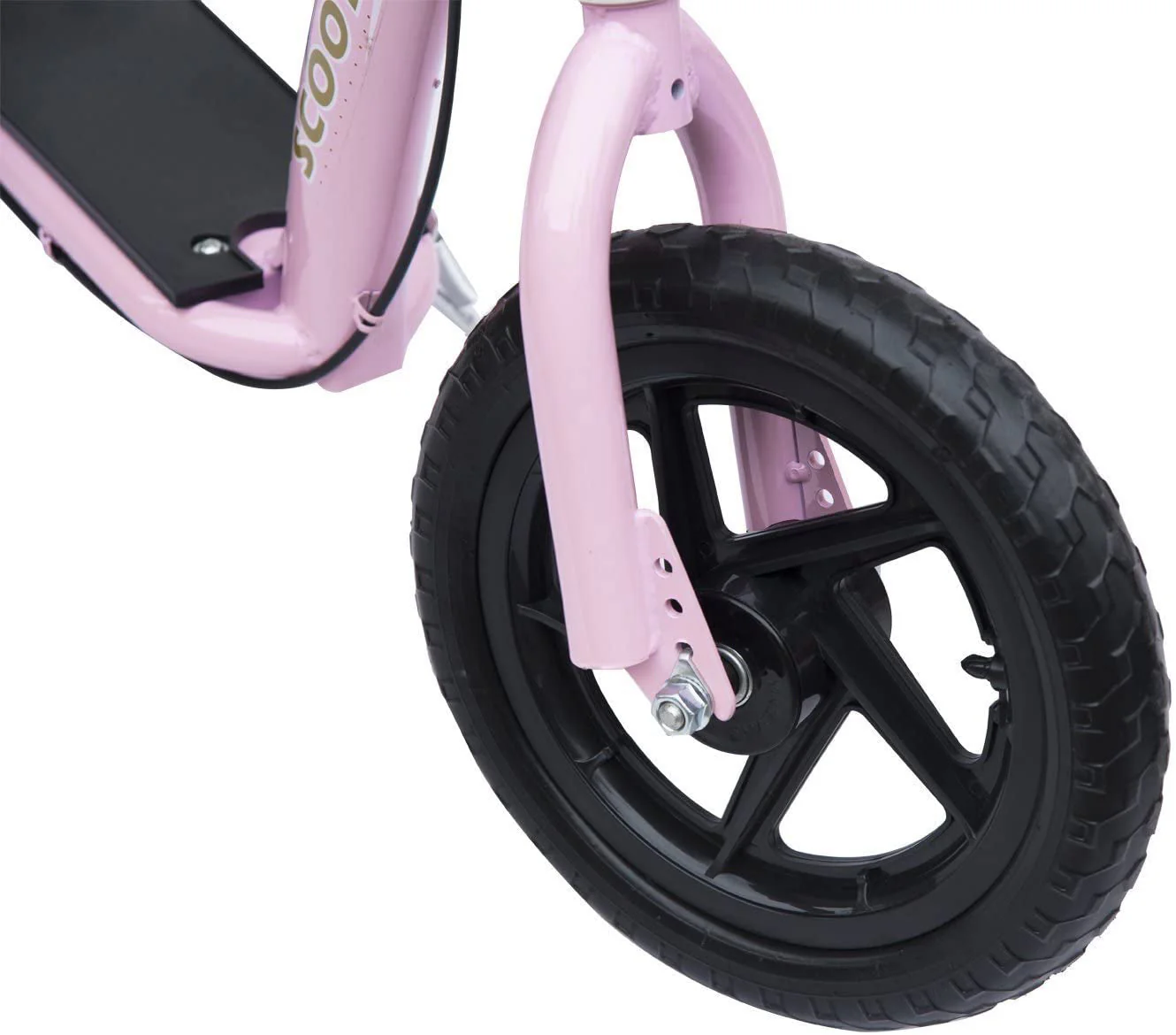 Homcom Teen Push Scooter Kids Children Stunt Scooter Bike Bicycle Ride On 12" Eva Tyres Pink - Image 9