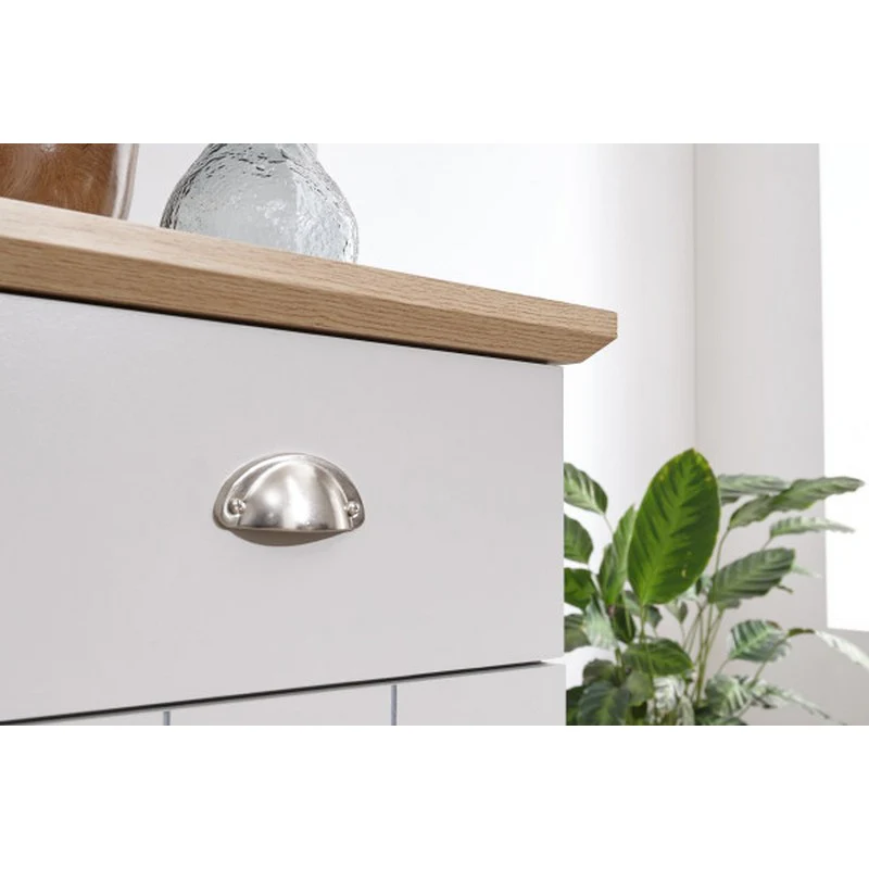 Kendal Sideboard Grey 2 Doors 4 Shelves 2 Drawers - Image 7