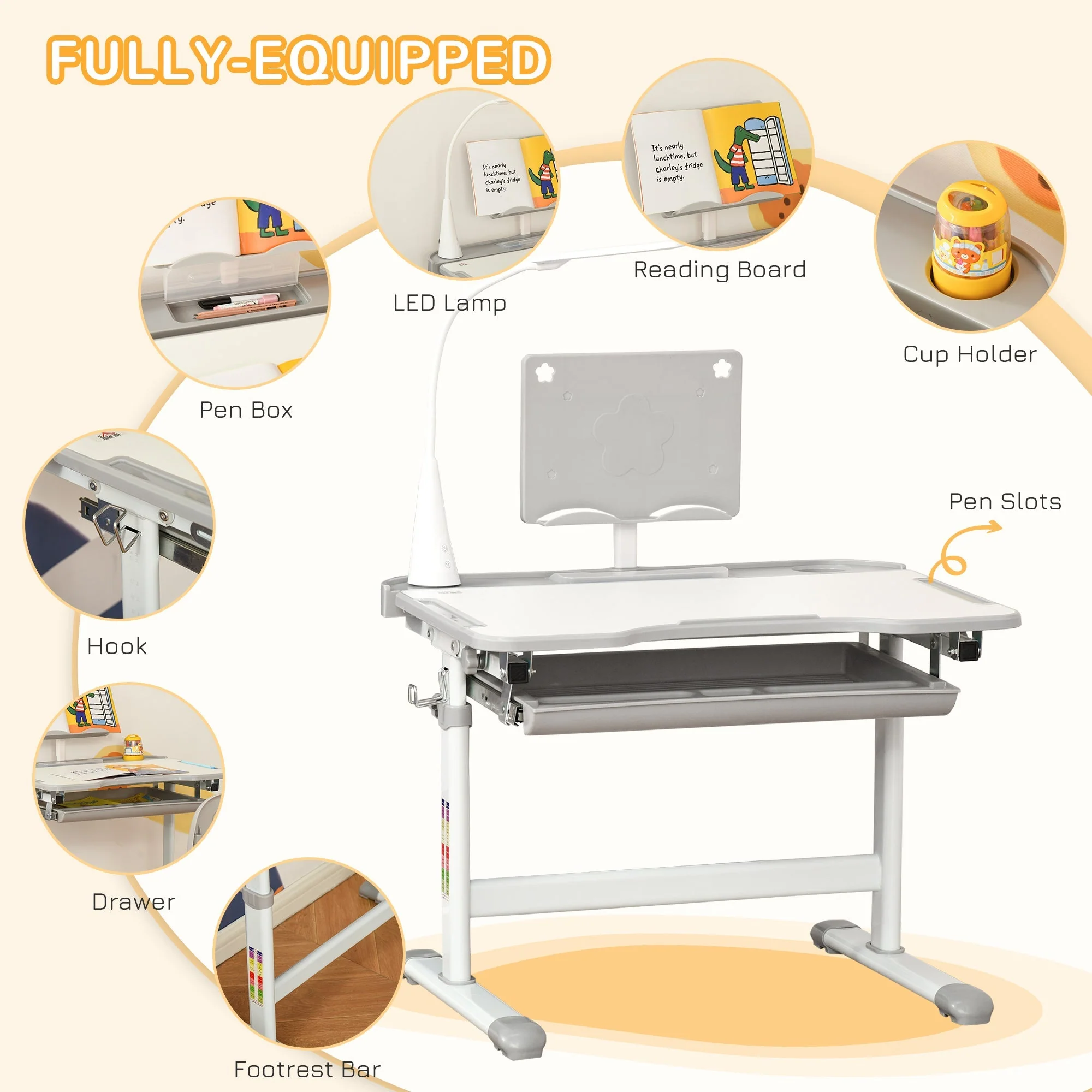 Kids Desk and Chair Set - Image 4