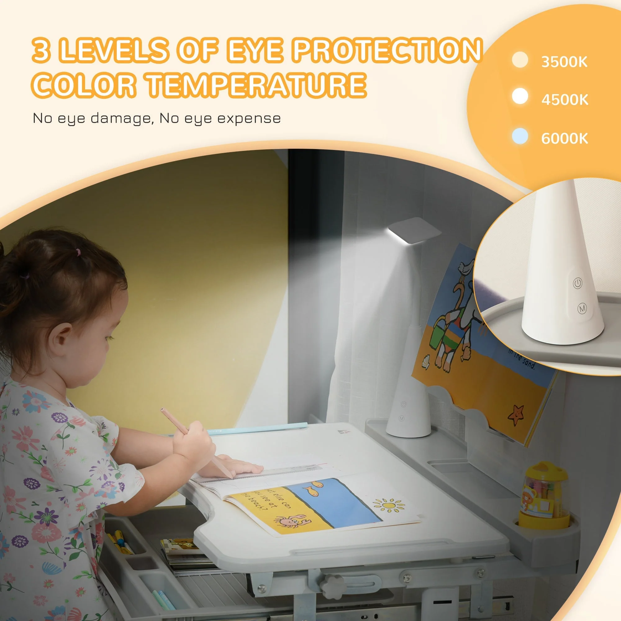 Kids Desk and Chair Set - Image 7