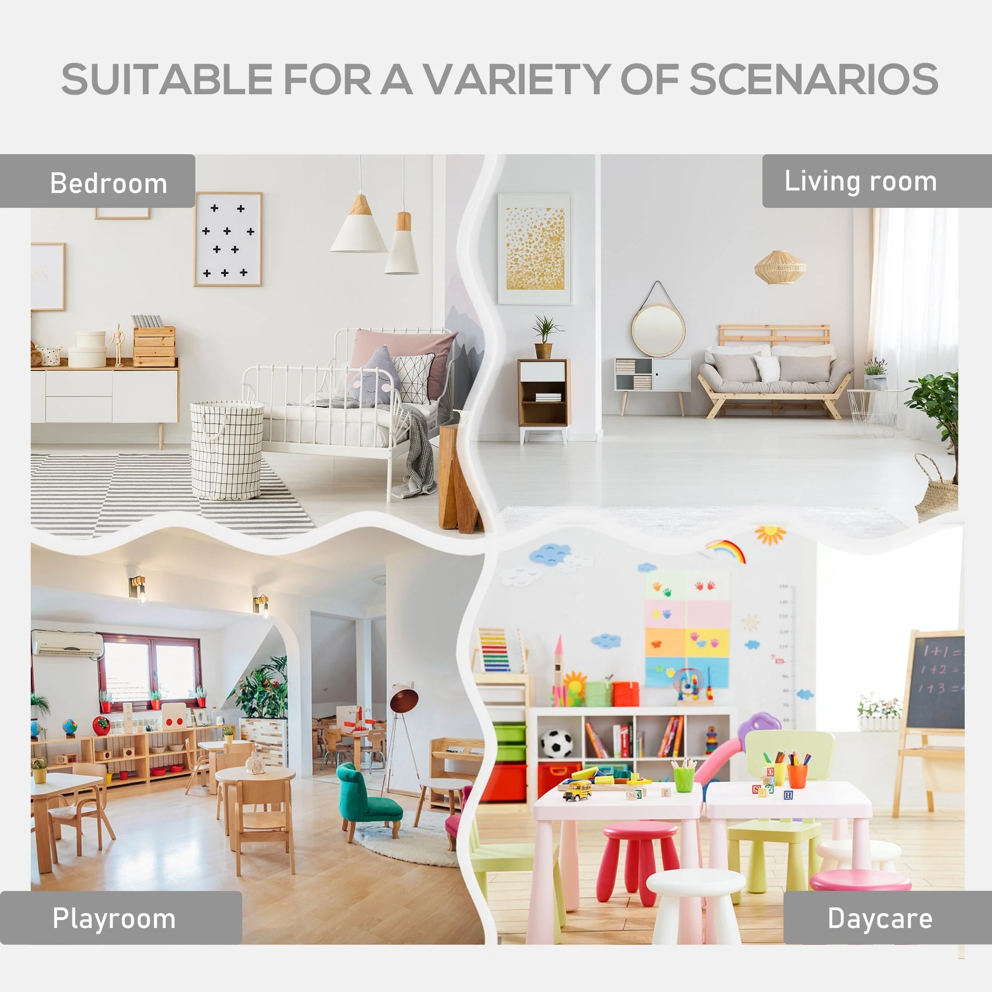 Kids Three-Piece Table and Chairs Set - Image 6