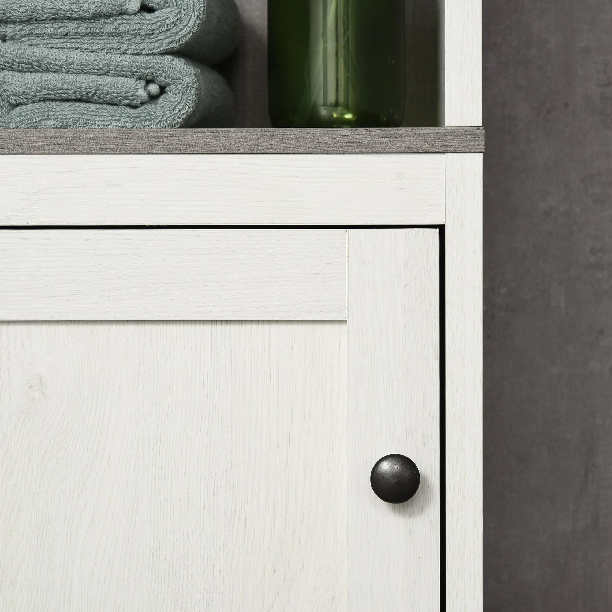 kleankin Tall Bathroom Storage Cabinet - Image 7