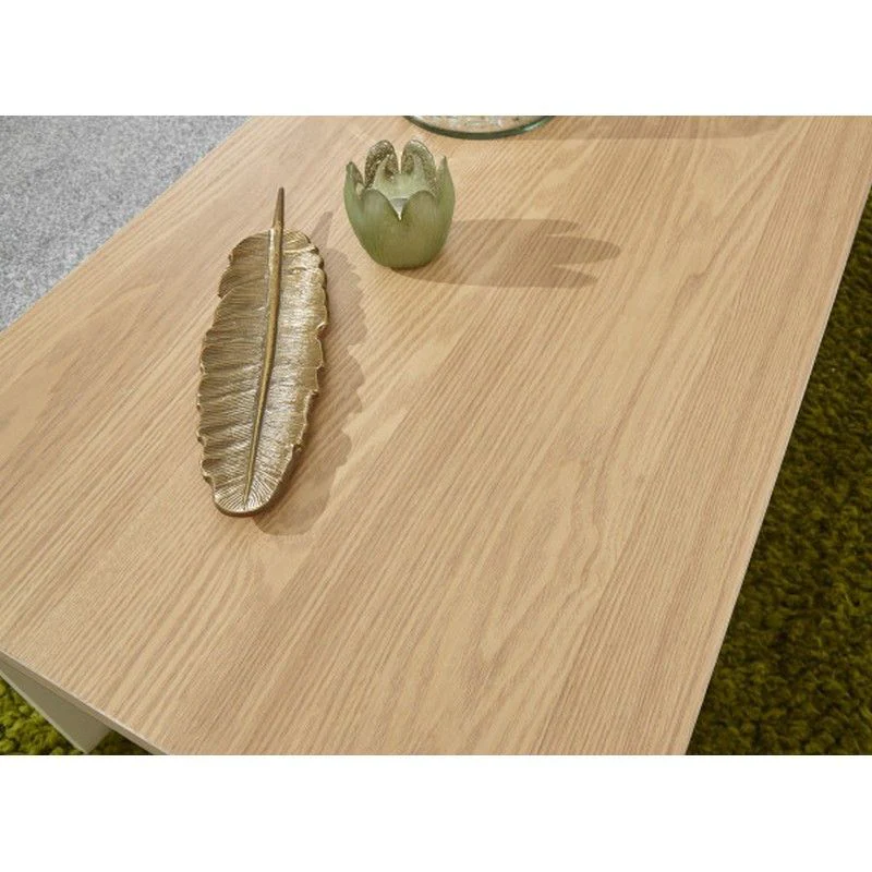 Lancaster Extending Coffee Table Cream 1 Shelf 105cm - Image 5
