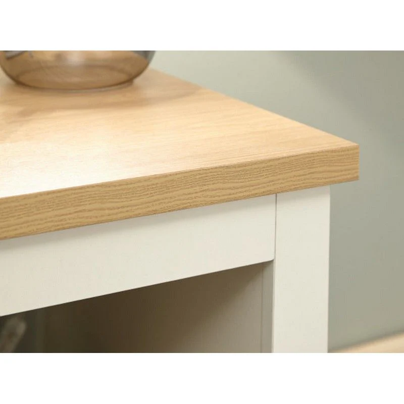 Lancaster Side Table Cream 1 Shelf - Image 3