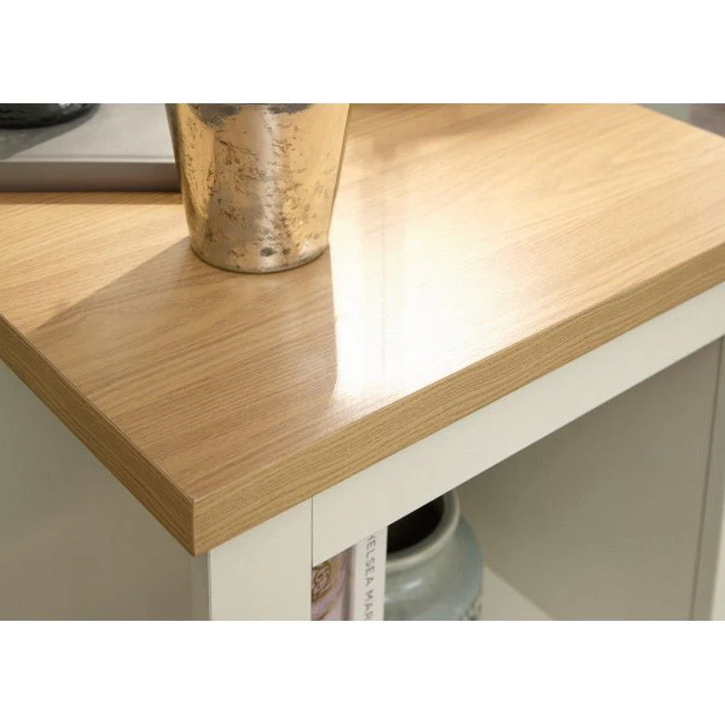 Lancaster Side Table Cream 1 Shelf - Image 5
