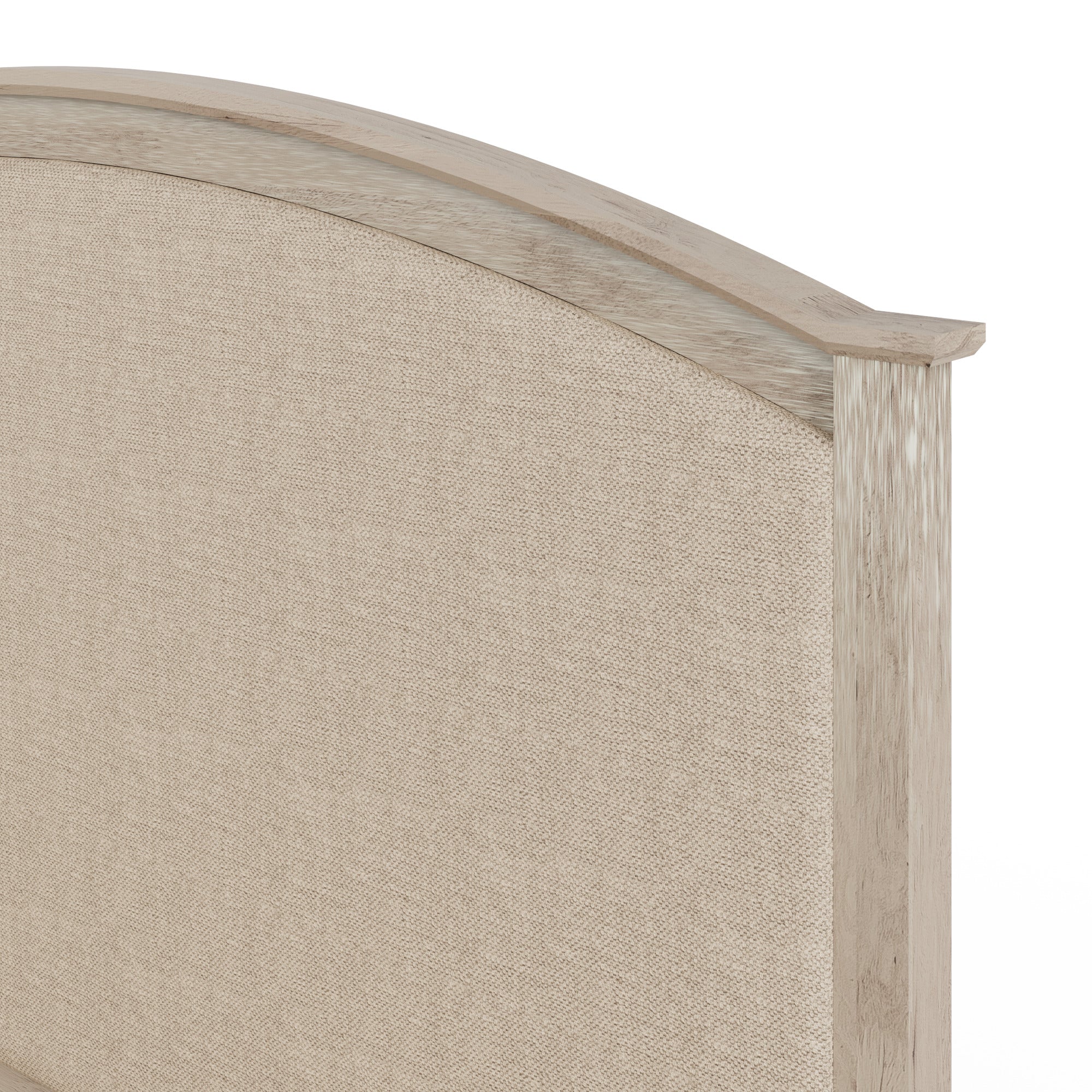 Madrid King Size Ottoman Bed Wood & Fabric Light Oak 5 x 7ft - Image 5