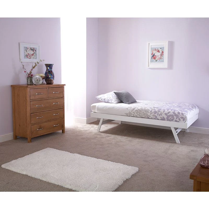 Madrid Single Trundle White 3 x 6ft - Image 5