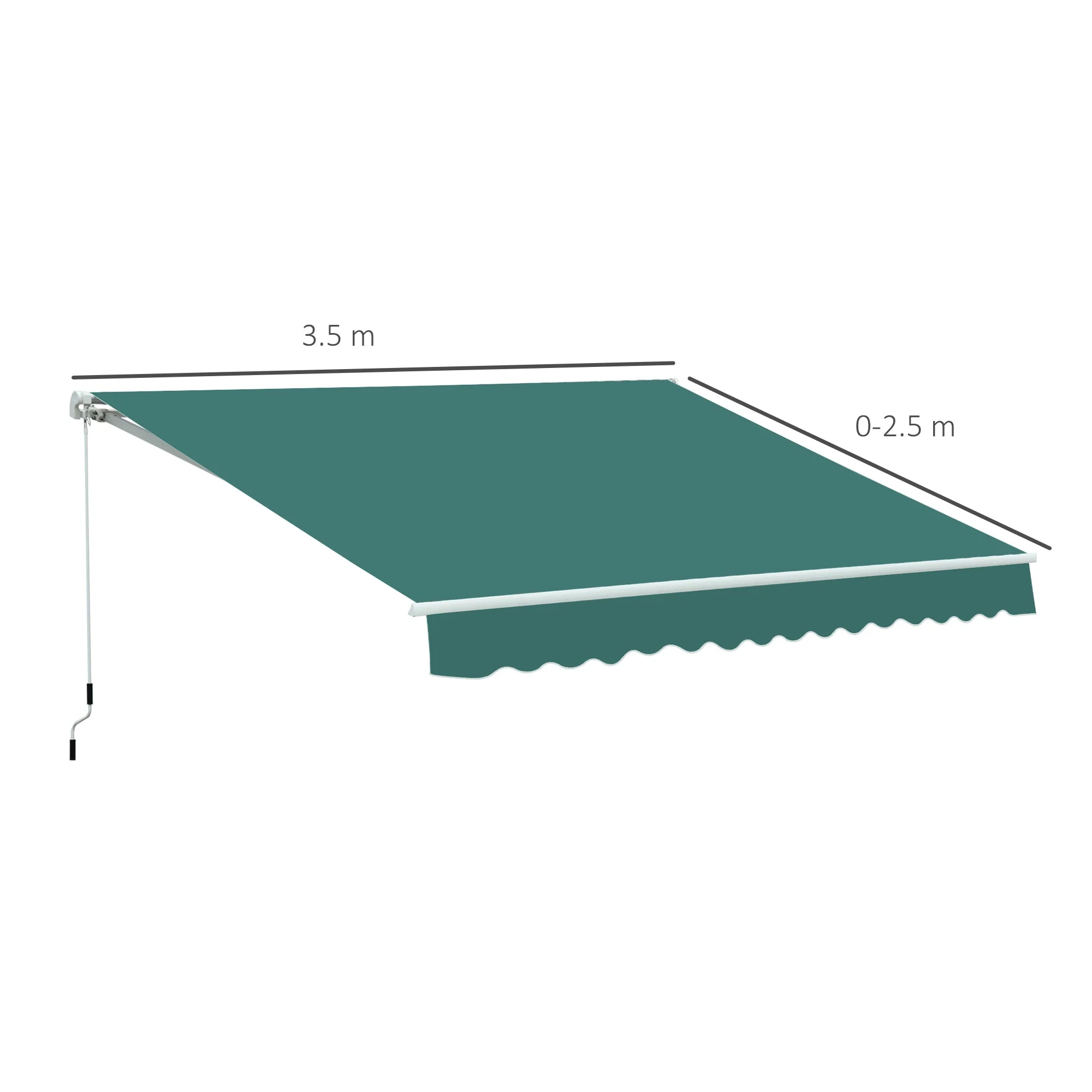 Manual Retractable Awning - Image 3